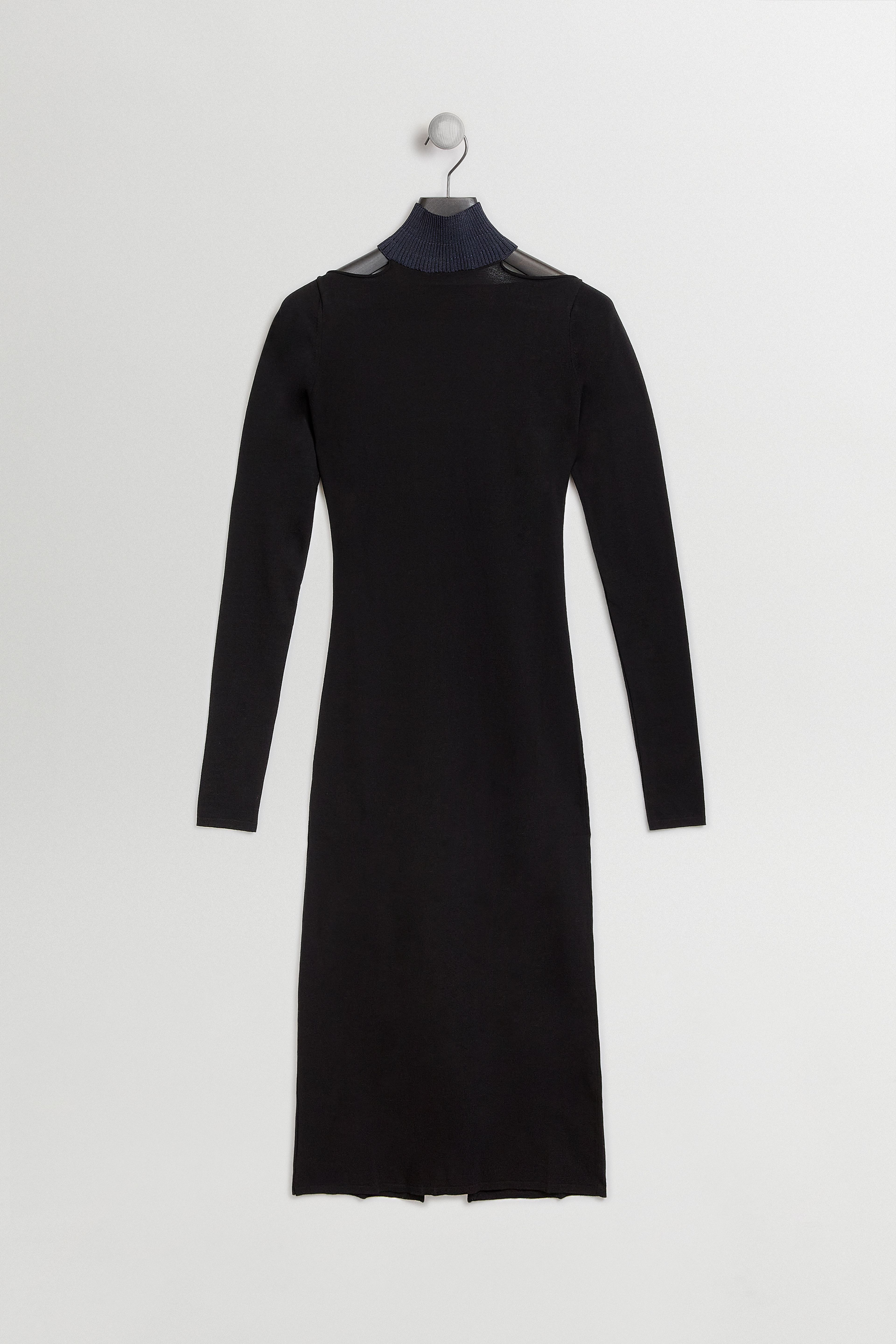 Marina Dress -  Black Extra Fine Merino Knit | Miista | Designed & Handmade in Europe