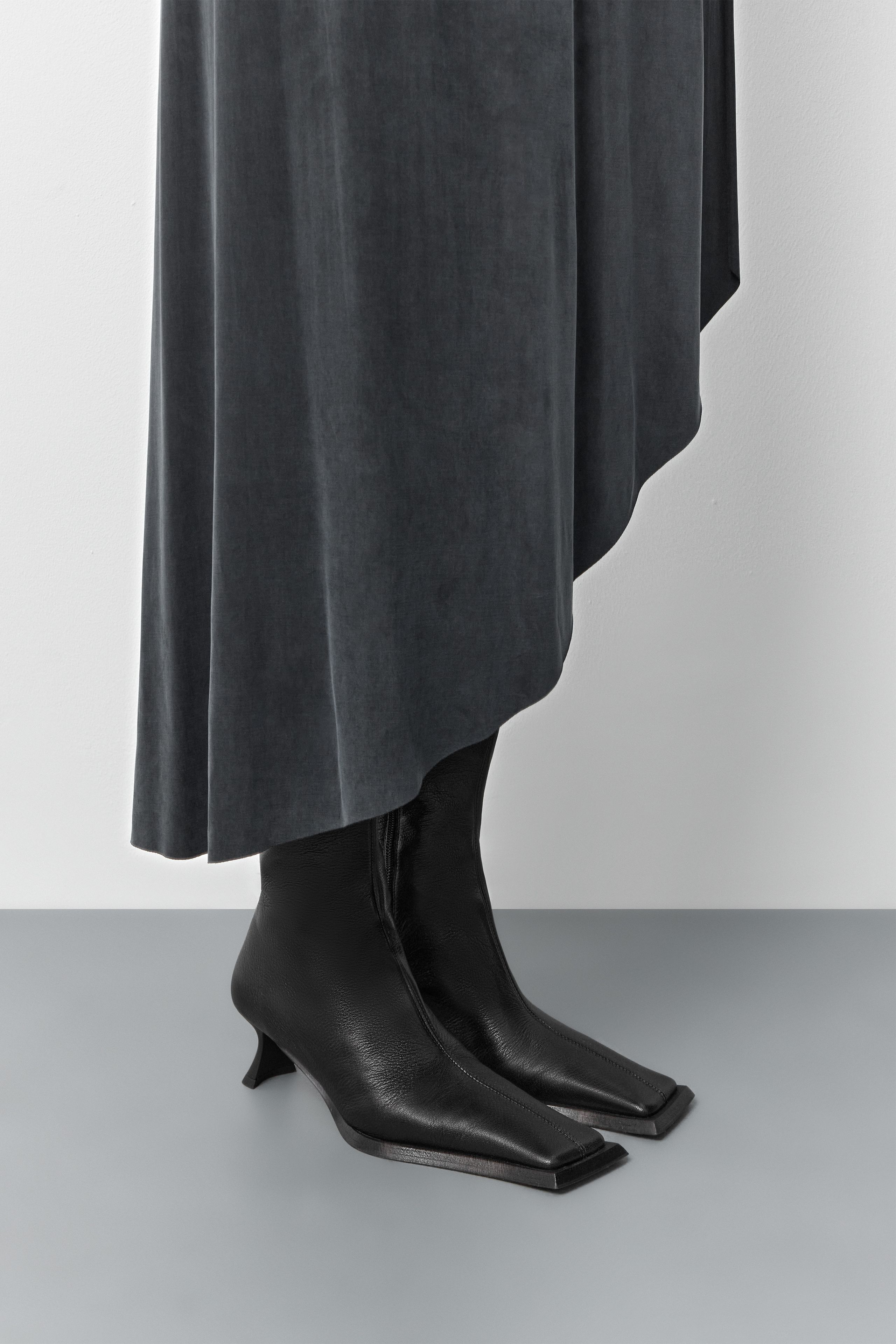 Blanca Black Tall Boots | Miista | Designed & Handmade in Europe