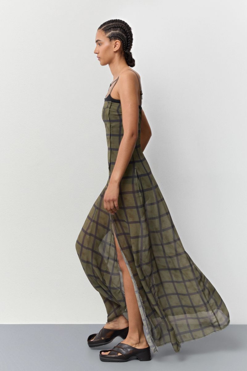 Kelemi Georgette Check Dress