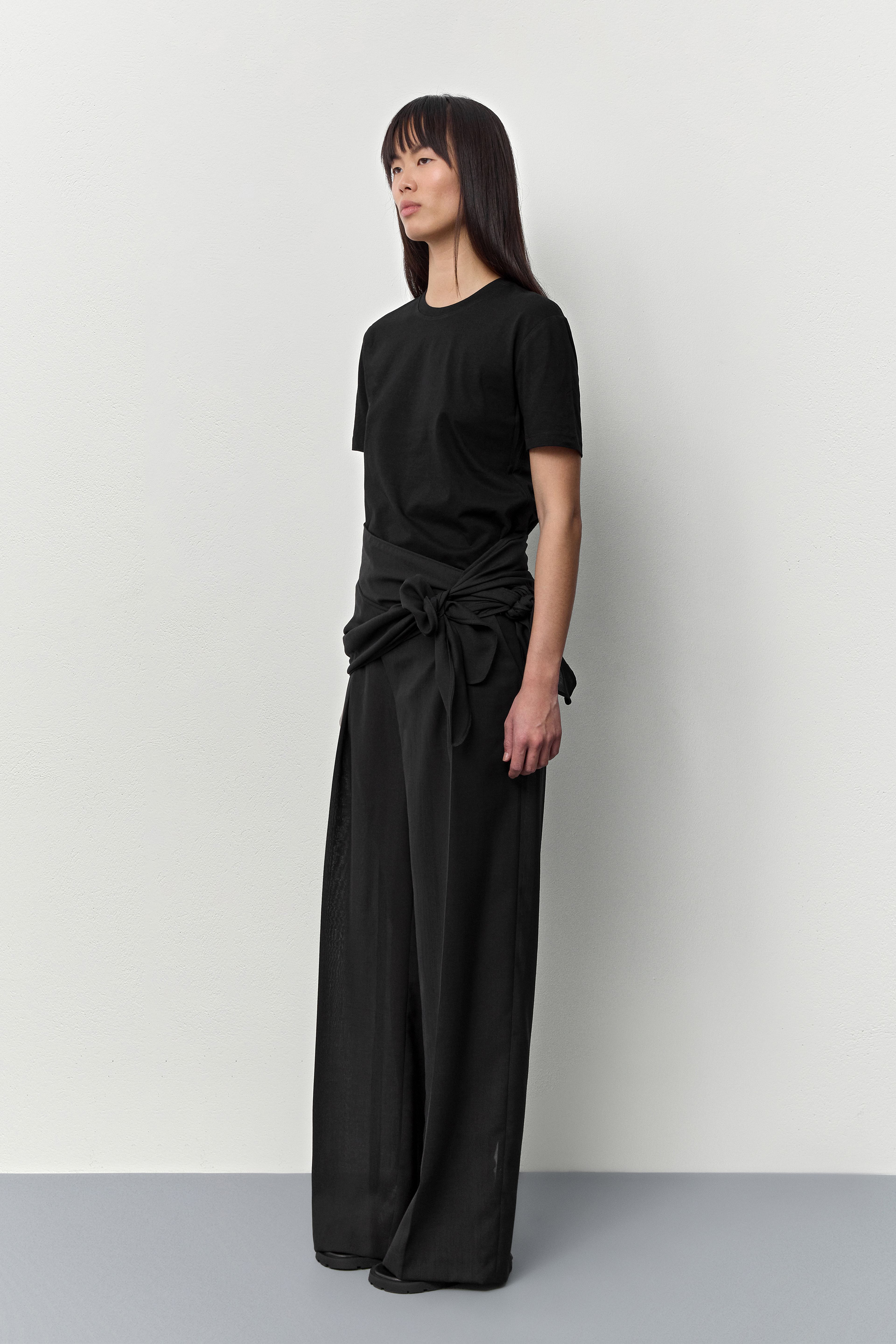 Odile Black Trousers | Miista | Designed & Handmade in Europe