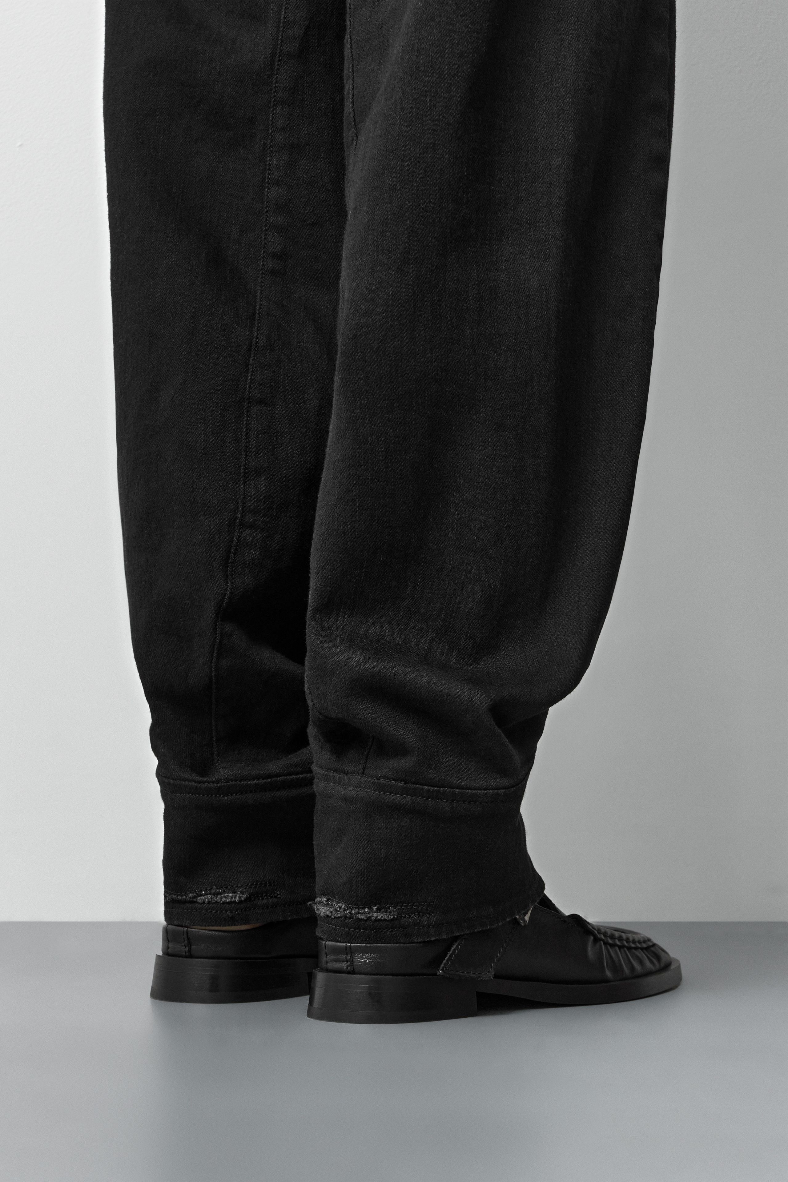 Gianna Mules - Black Leather | Miista