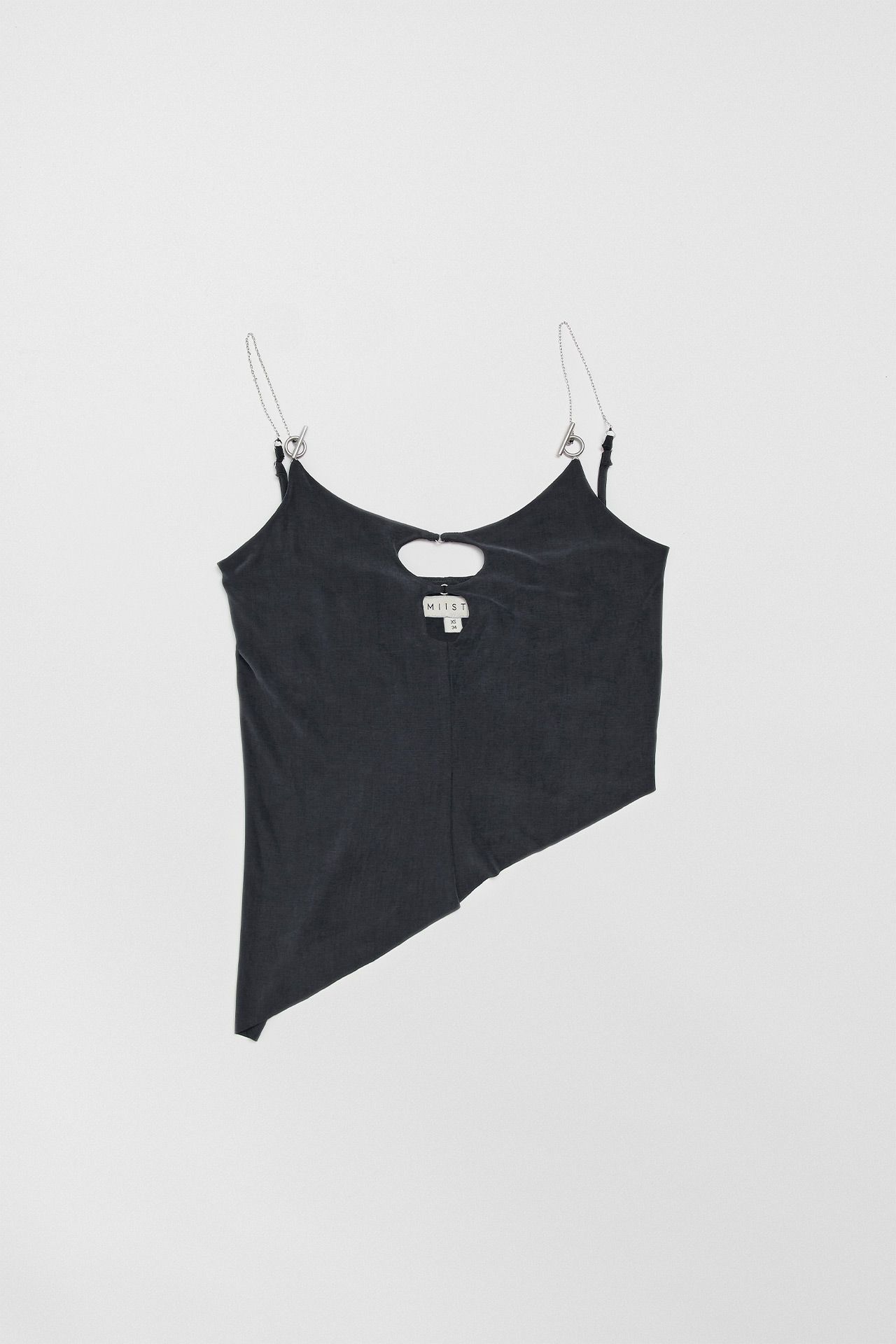 Darina Top - Washed Black Cupro | Miista