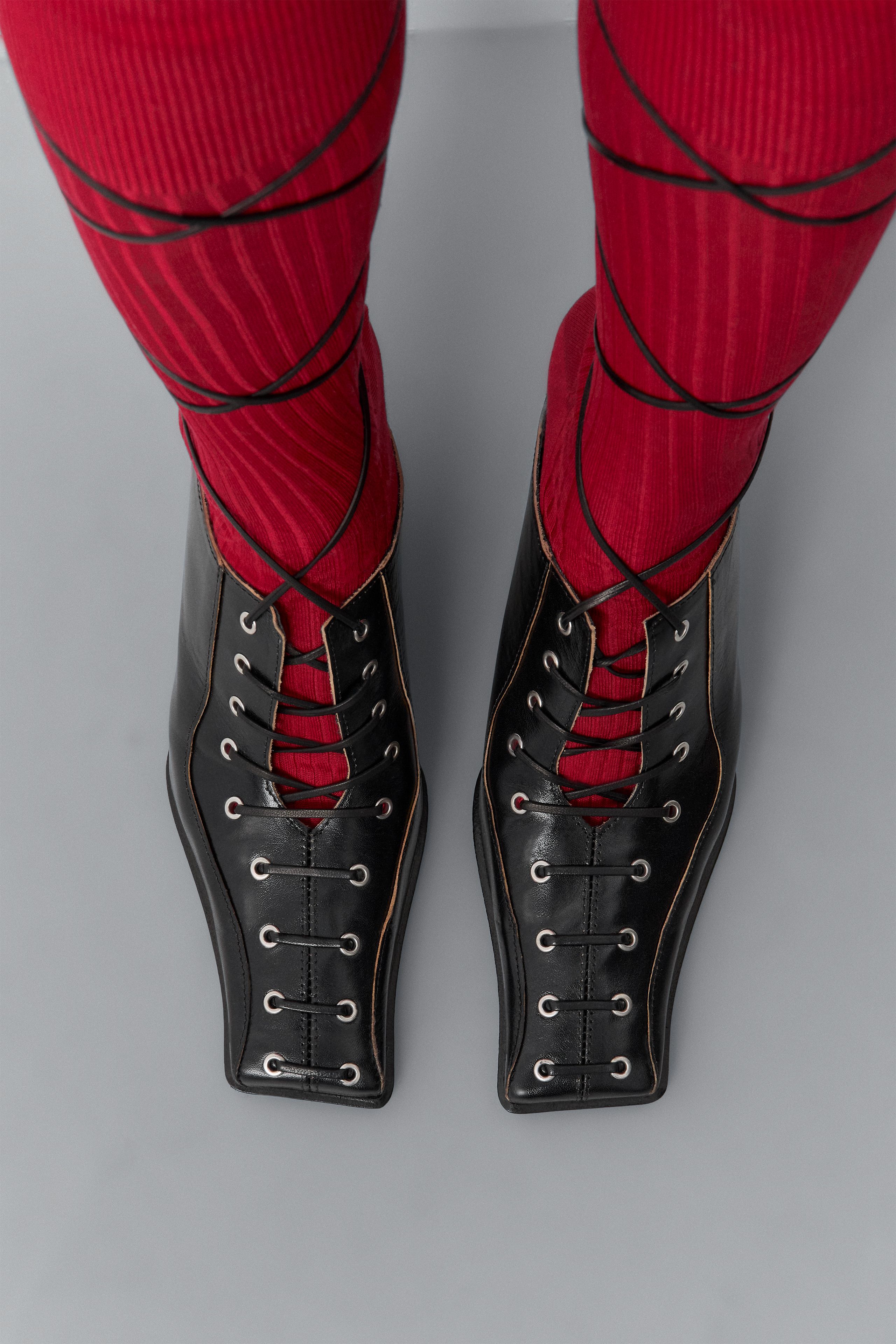 Aima Black Lace Mules | Miista | Designed & Handmade in Europe