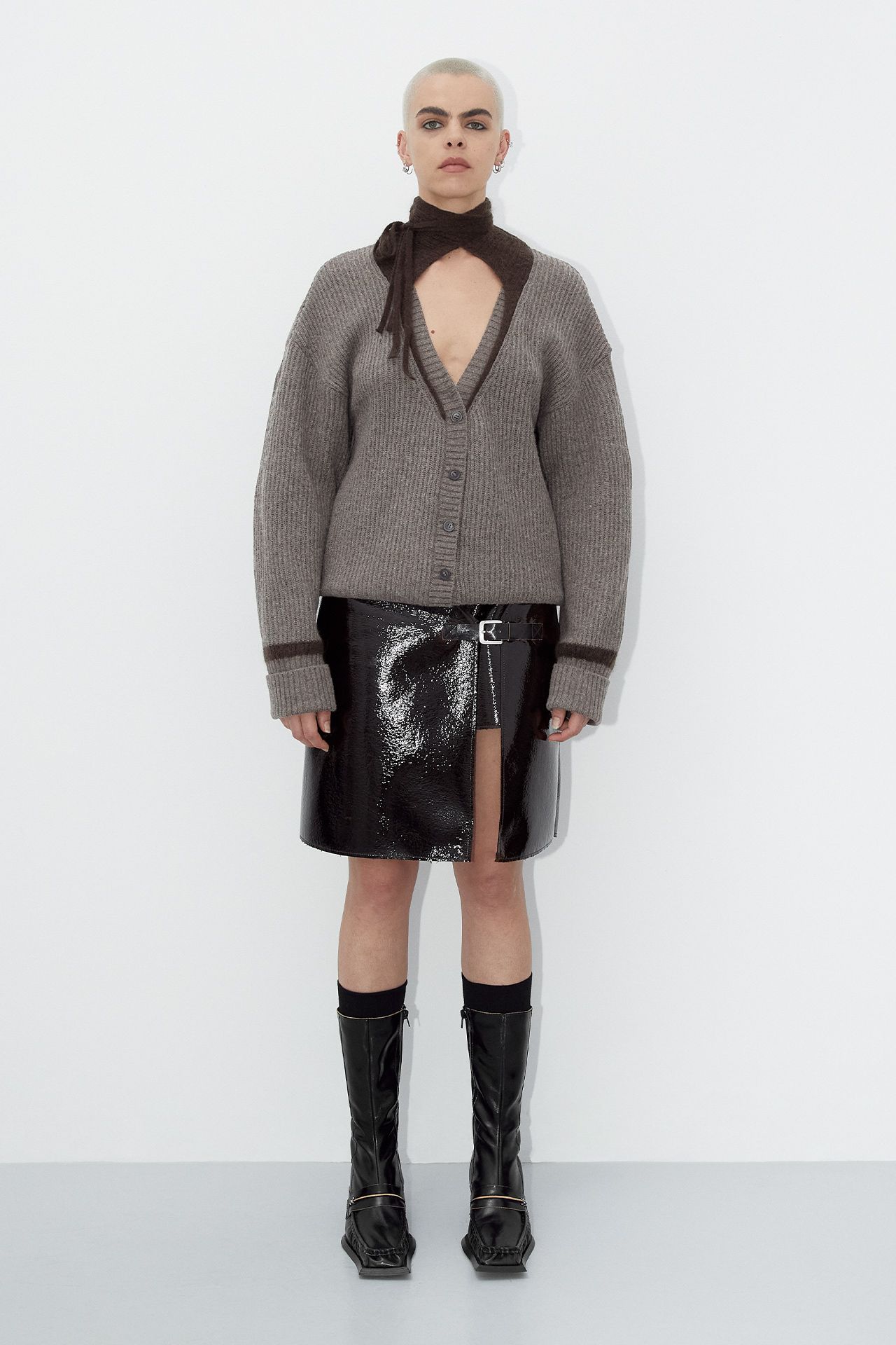 【関税込み】Miista ブラック Halle ブーツ Halle Black Tall Boots | Miista