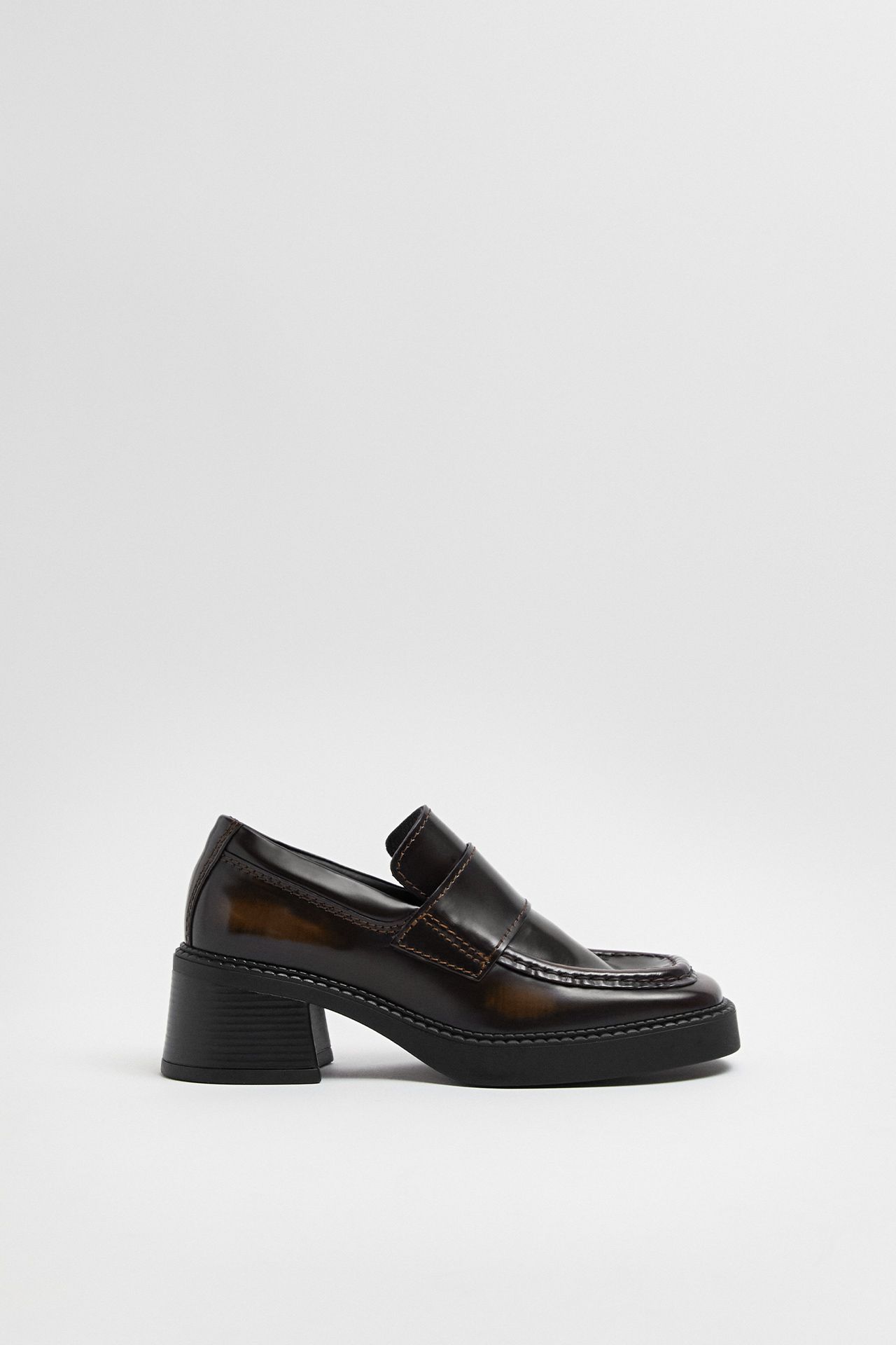Karina Black Brown Loafers | Miista | Designed & Handmade in Europe