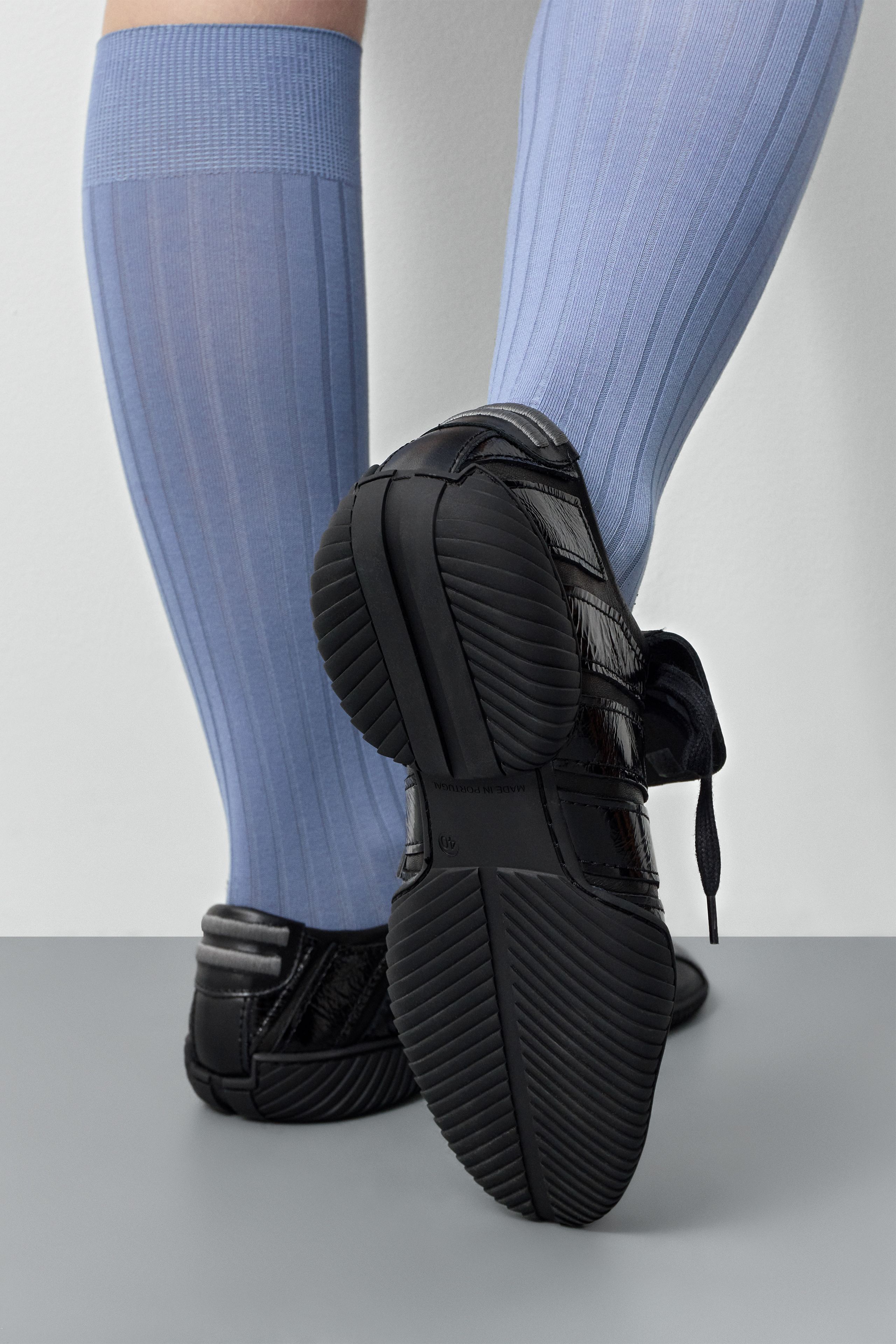miia Nikoletta Sneakers - Black Nappa Leather | Miista