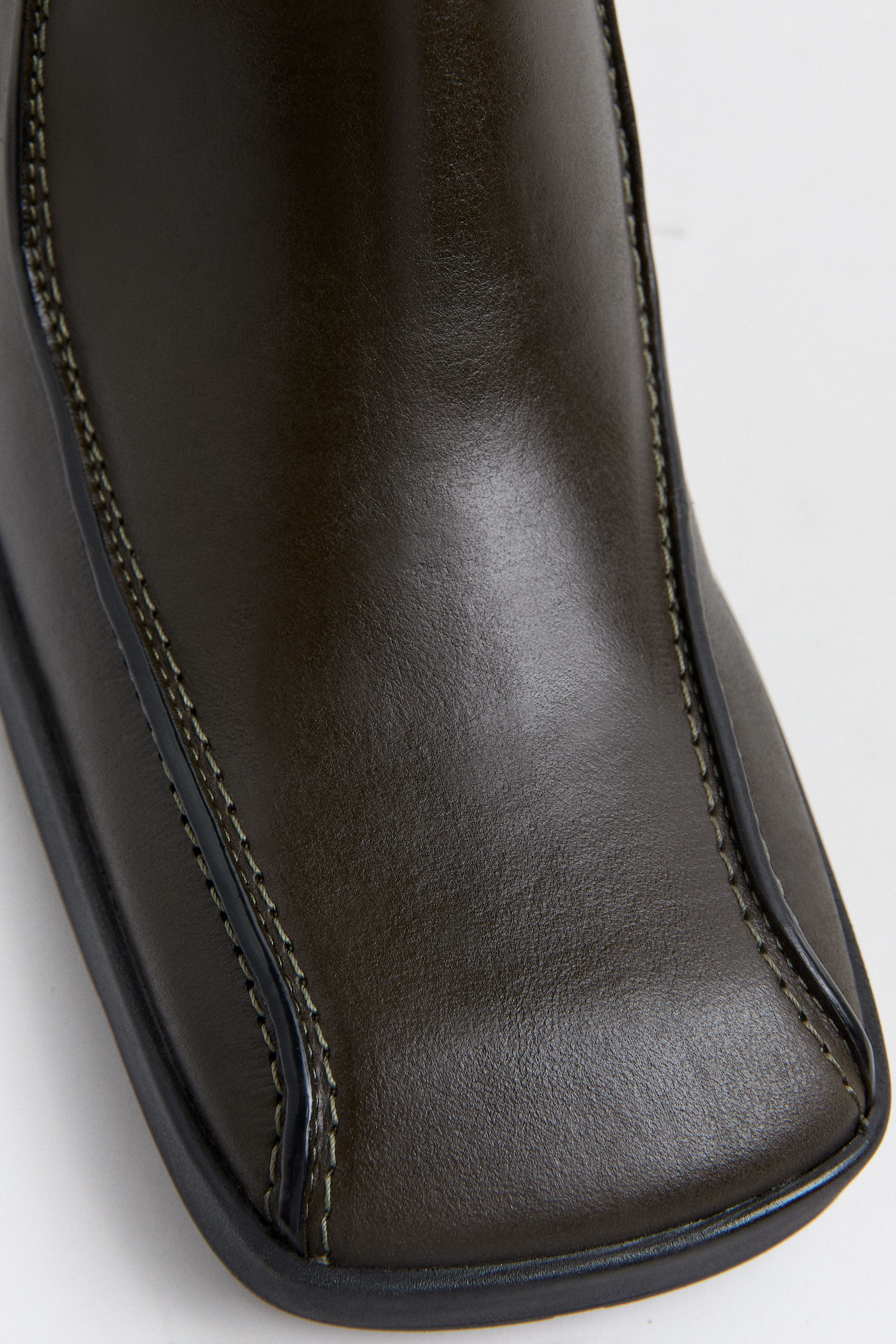 Lorena Boots - Khaki Leather | Miista | Designed & Handmade in Europe