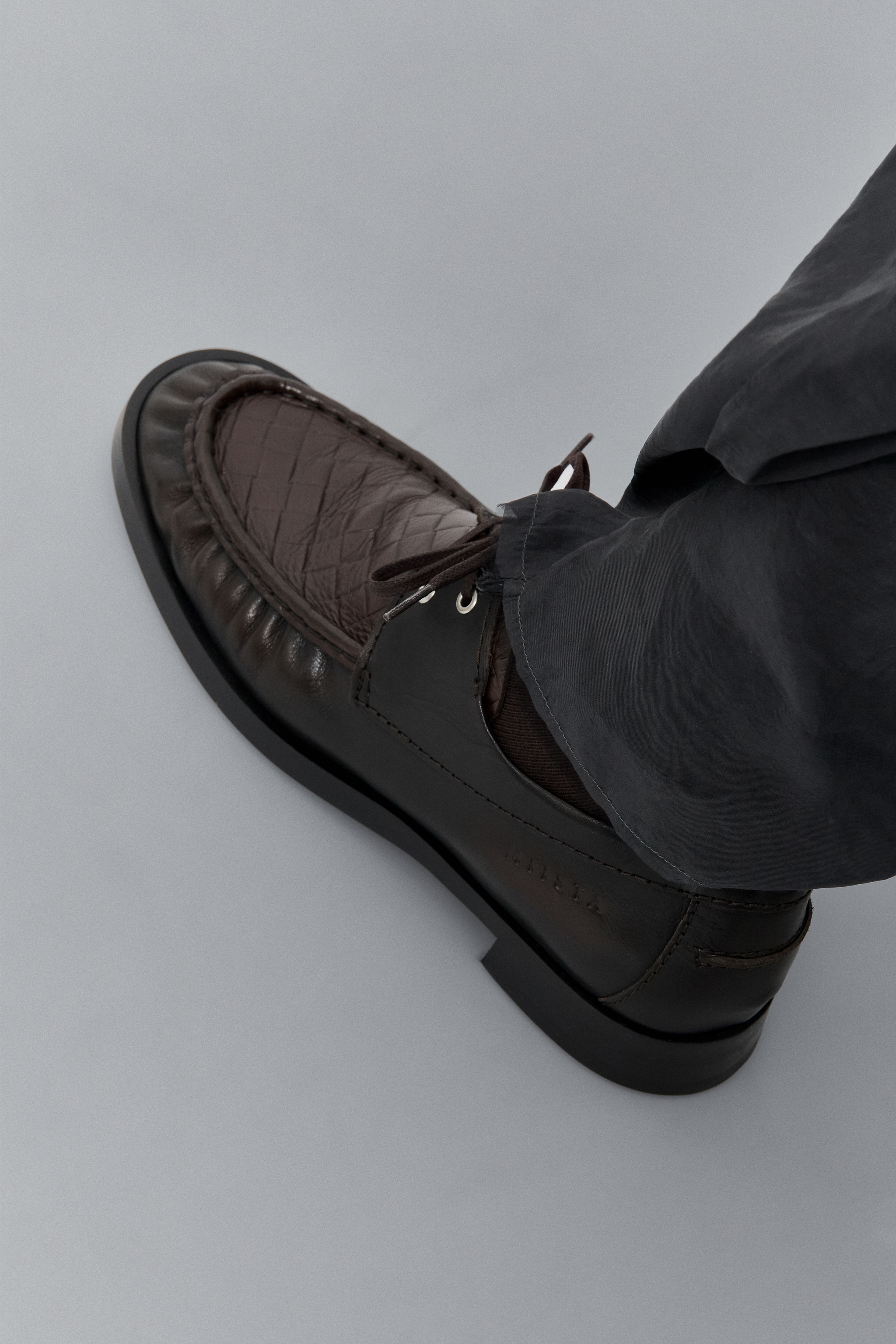 Edelira Brown Derby Loafers | Miista | Designed & Handmade in Europe