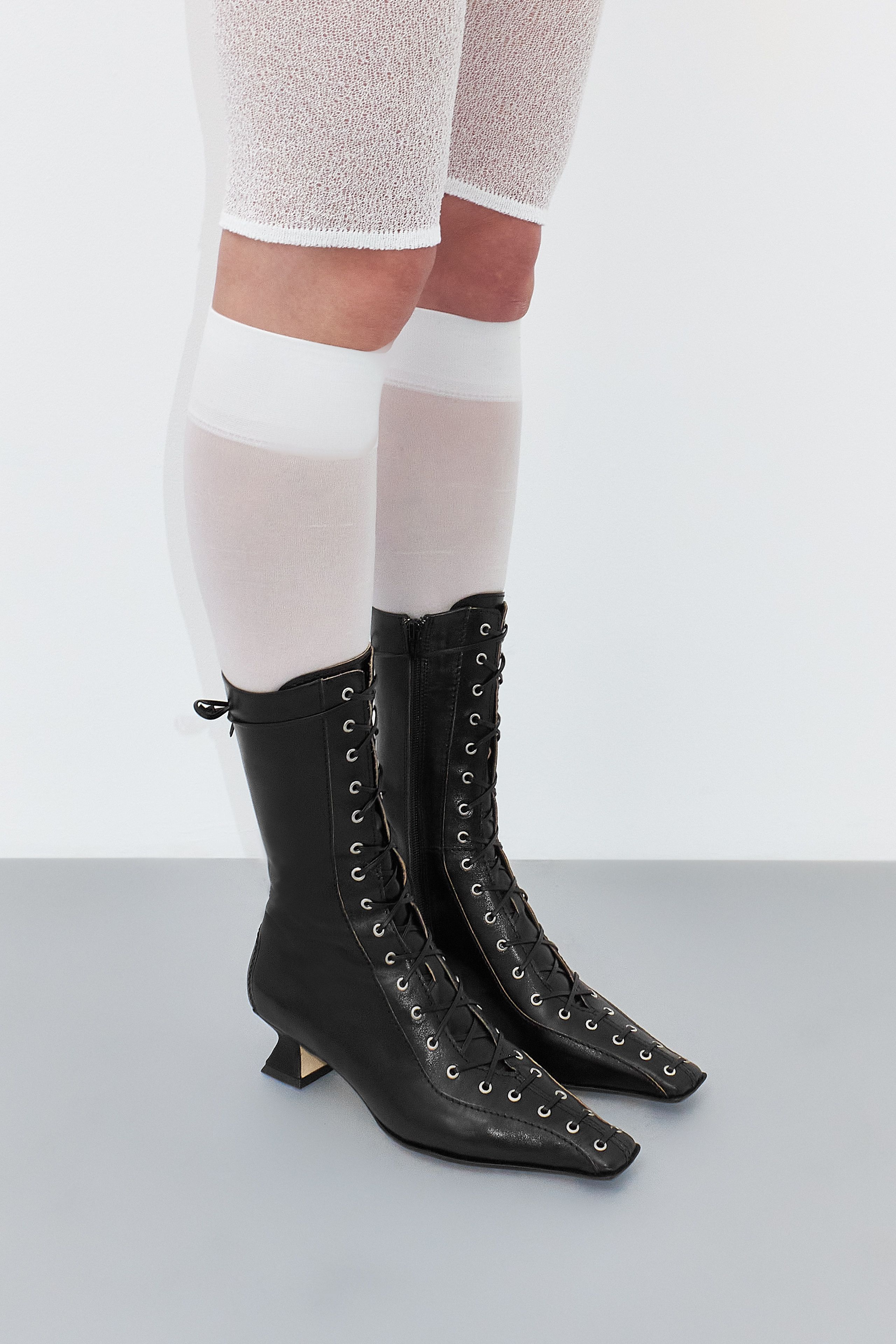 ⭐︎MIISTAのブーツ⭐︎ Alfreda Black Tall Boots | Miista