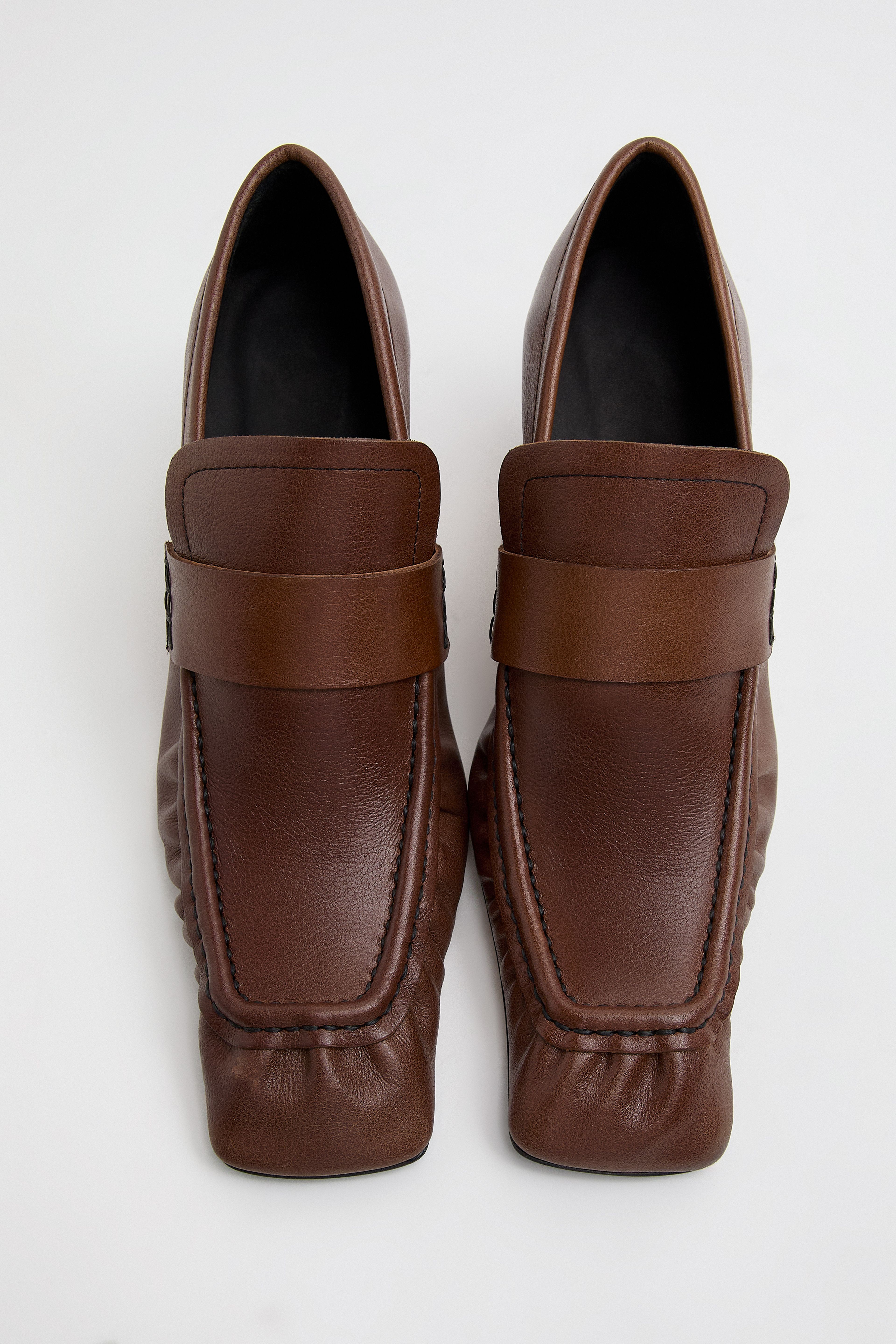 Angele Courts - Tan Black Leather | Miista | Designed & Handmade in Europe
