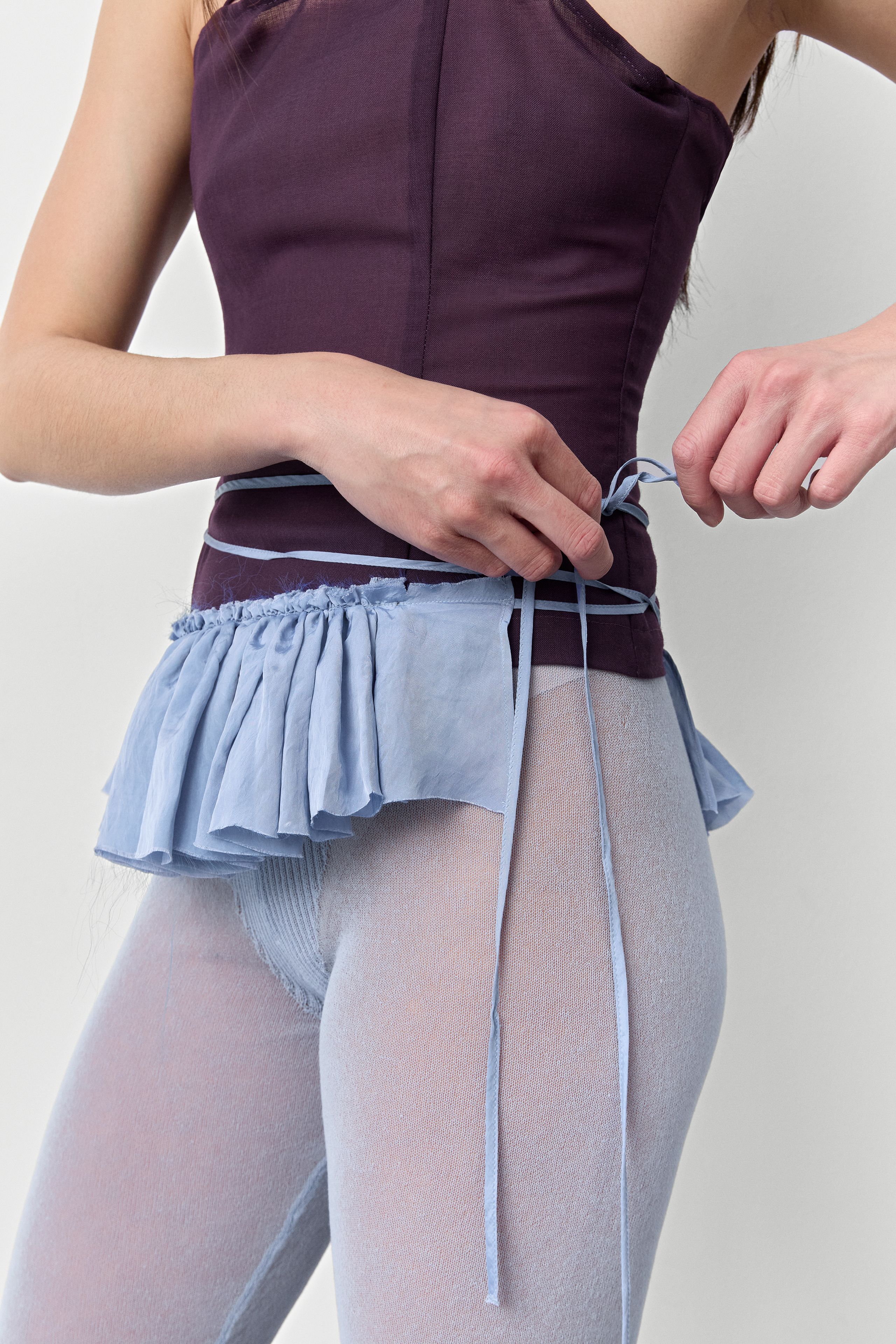 Vanny Lavander Ruffle | Miista | Designed & Handmade in Europe