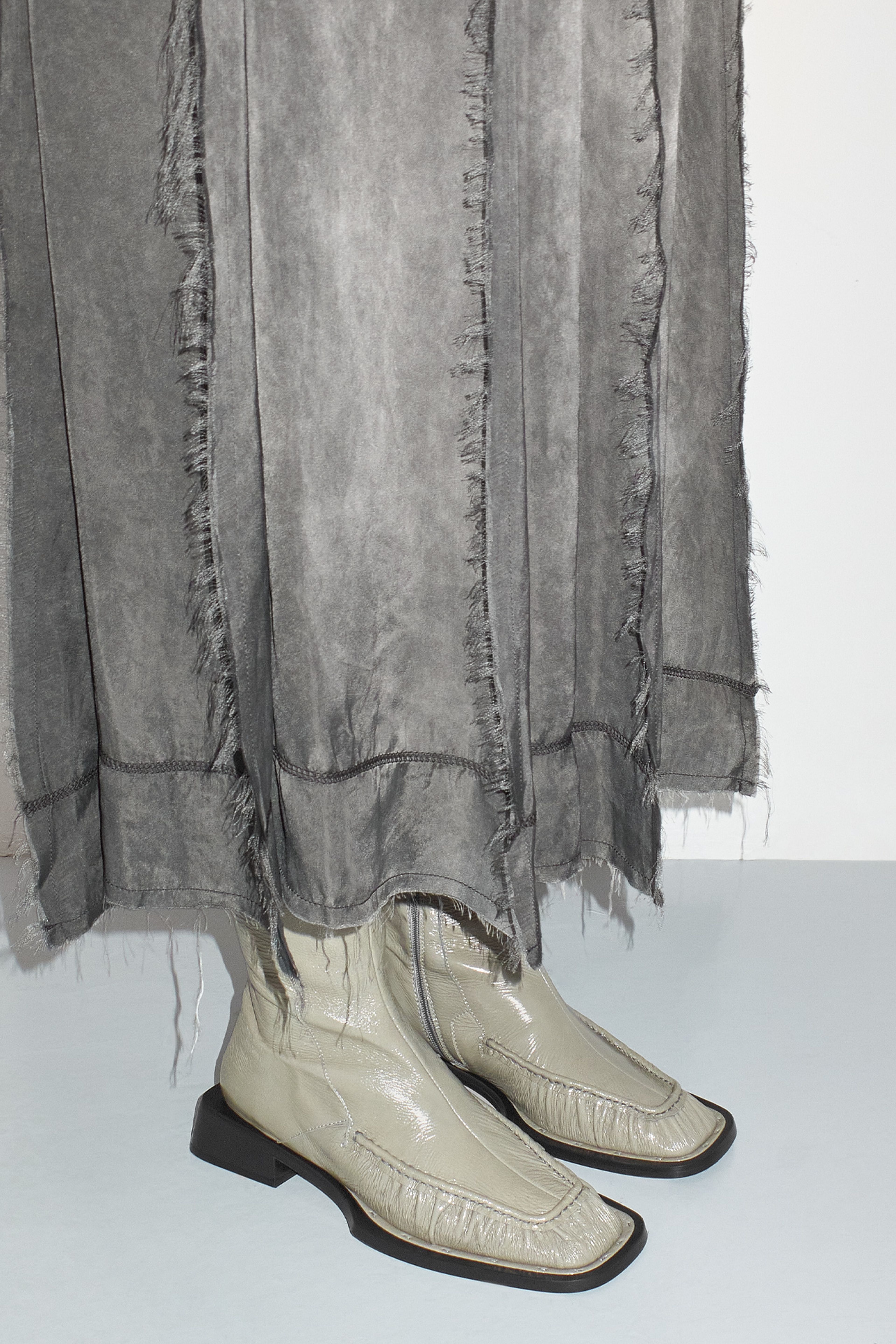 Pats Grey Boots | Miista Europe | Made in Spain