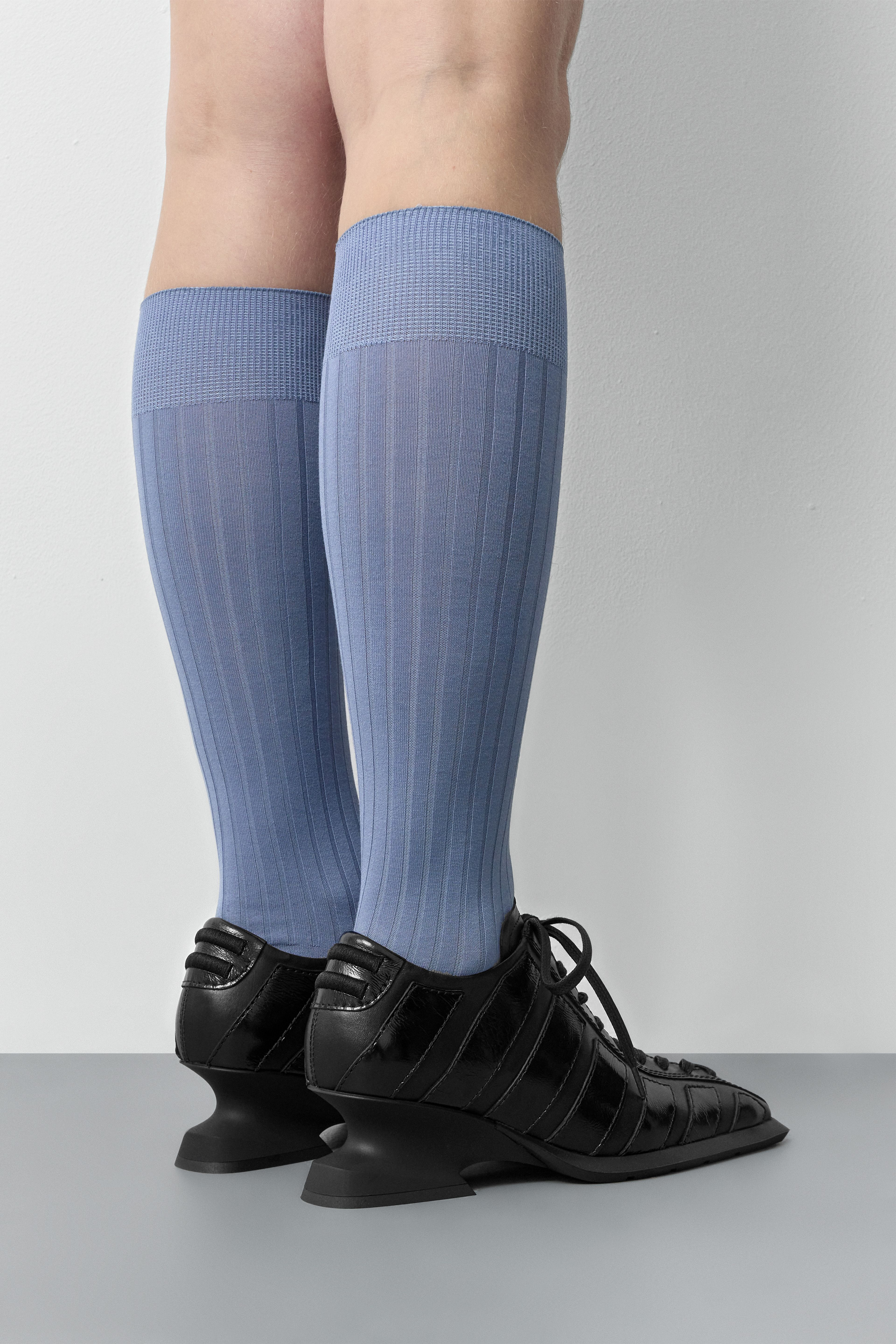 Goldie Black Wedge Sneakers | Miista | Designed & Handmade in Europe