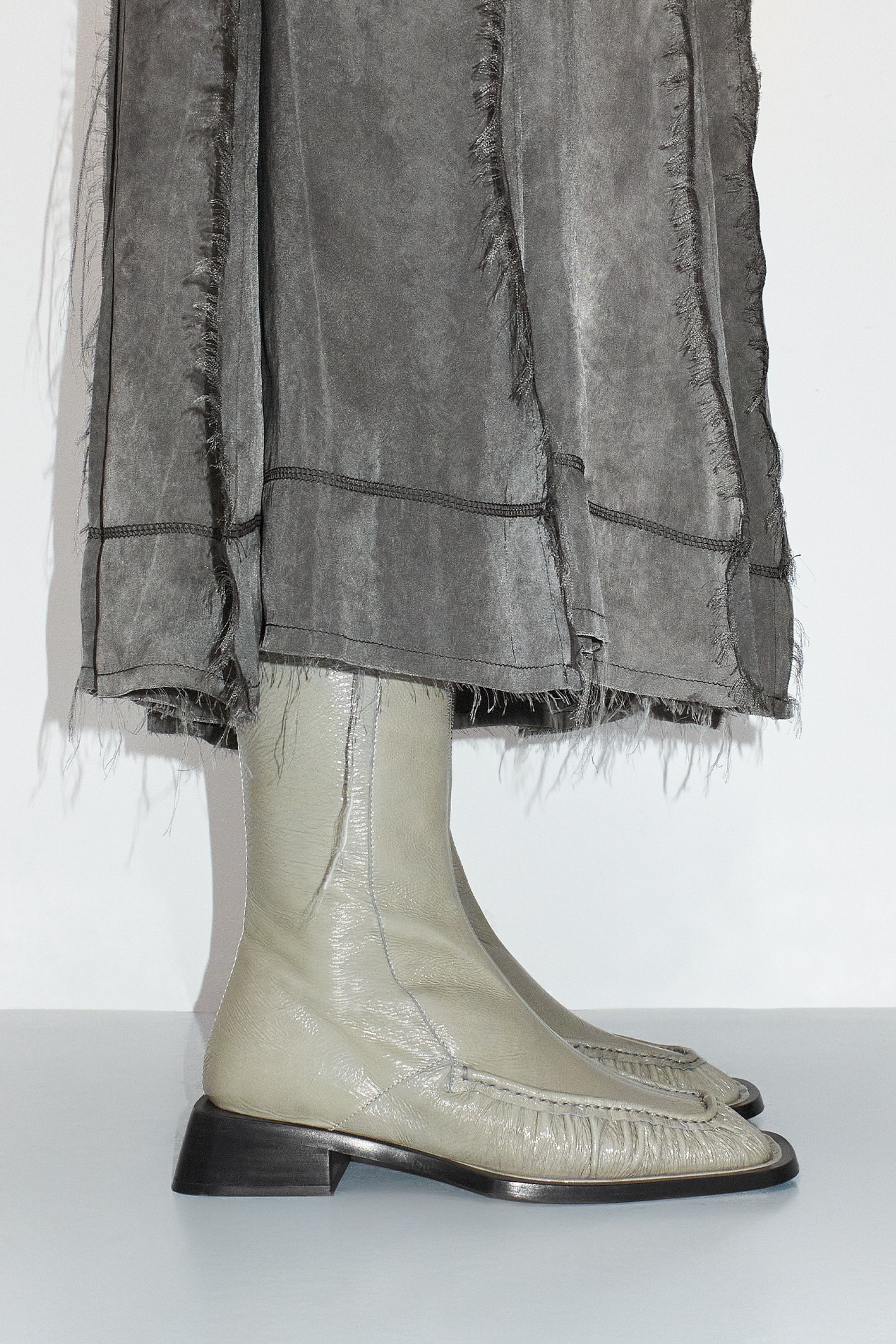 Pats Grey Boots | Miista Europe | Made in Spain