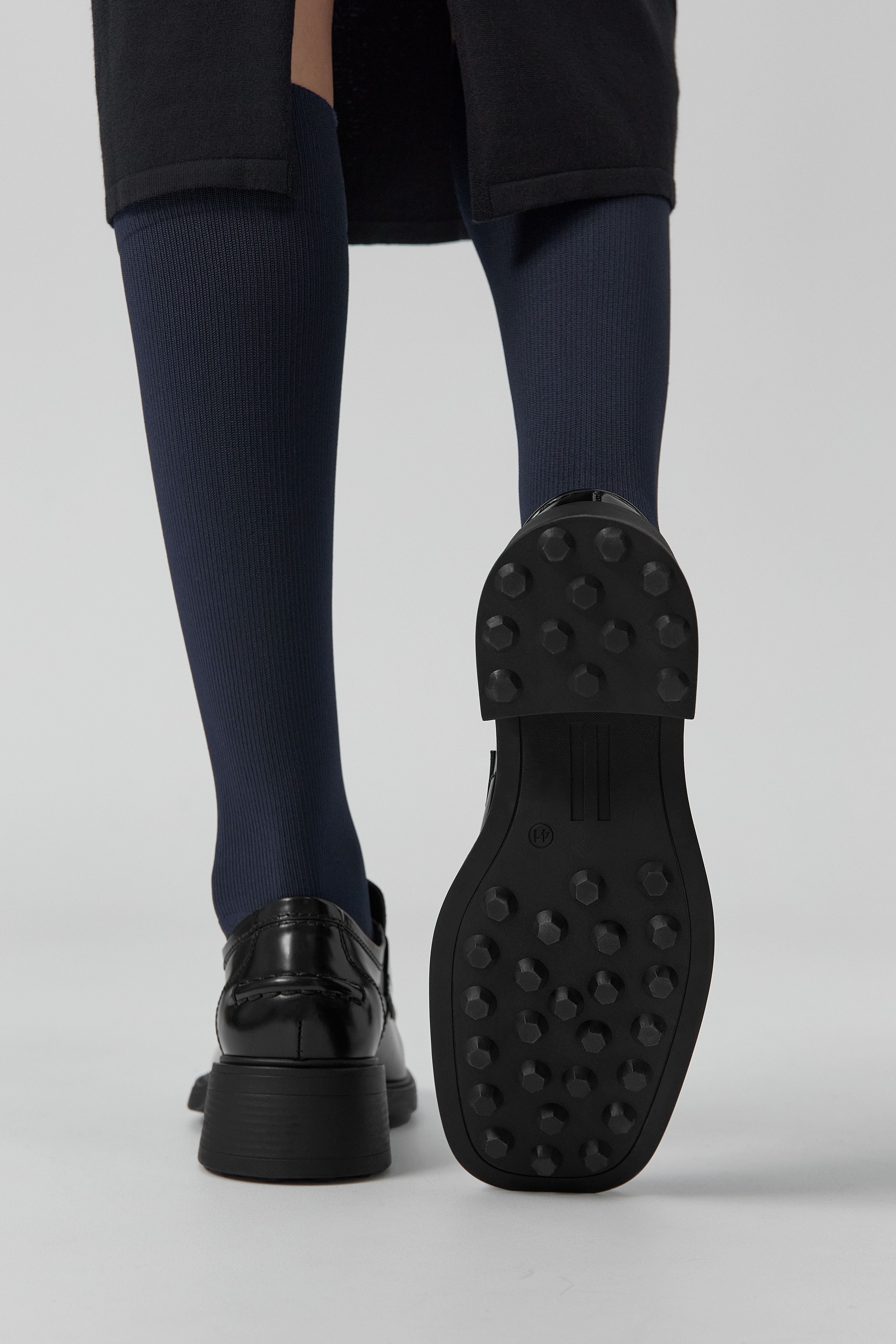 Amelia Loafers - Black Leather | Miista | Designed & Handmade in Europe