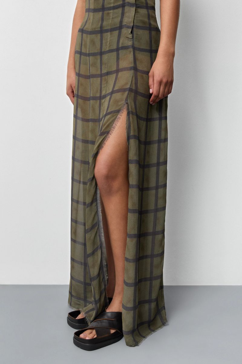 Kelemi Georgette Check Dress