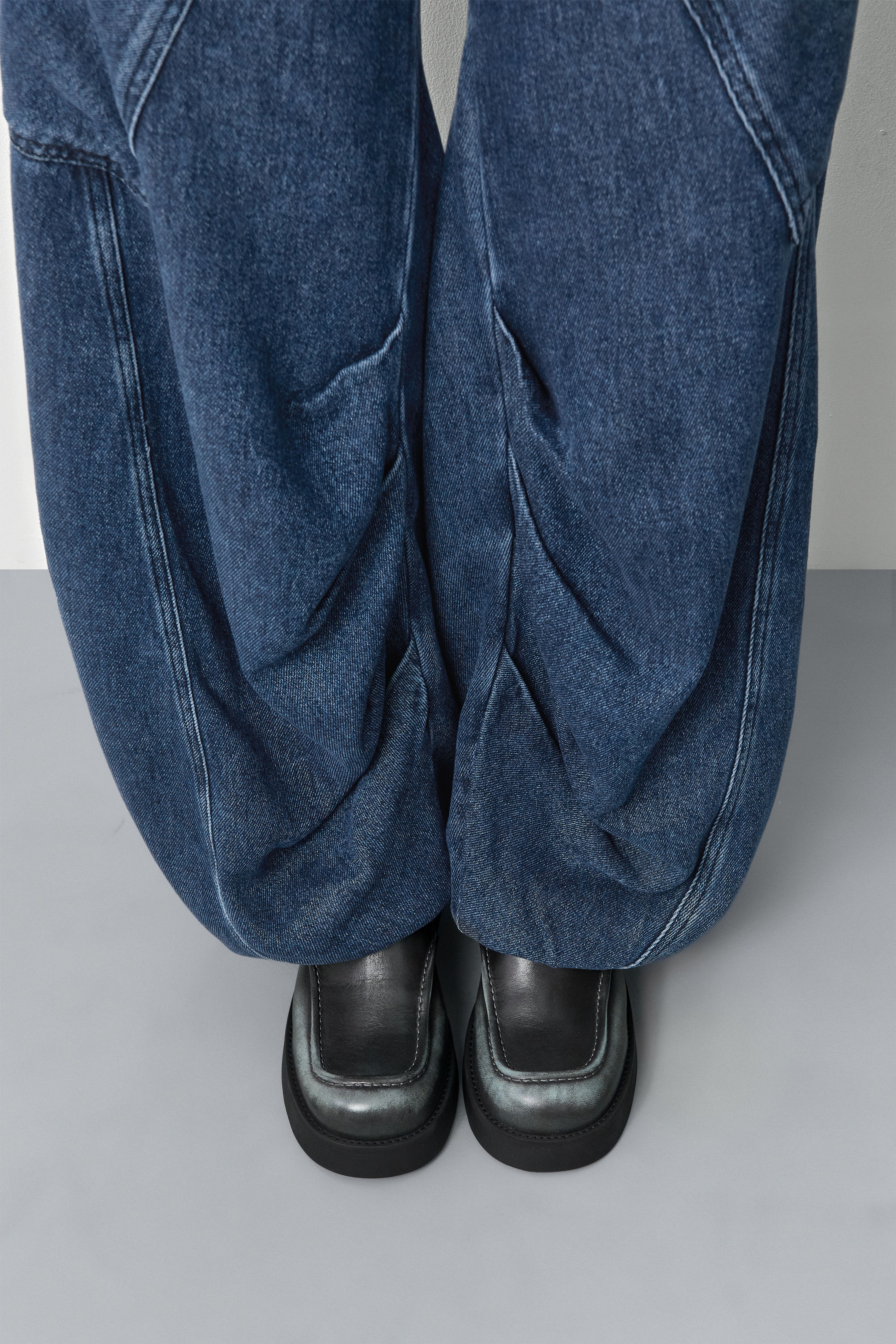 Inne Brushed Baby Blue Ankle Boots | Miista | Designed & Handmade in Europe