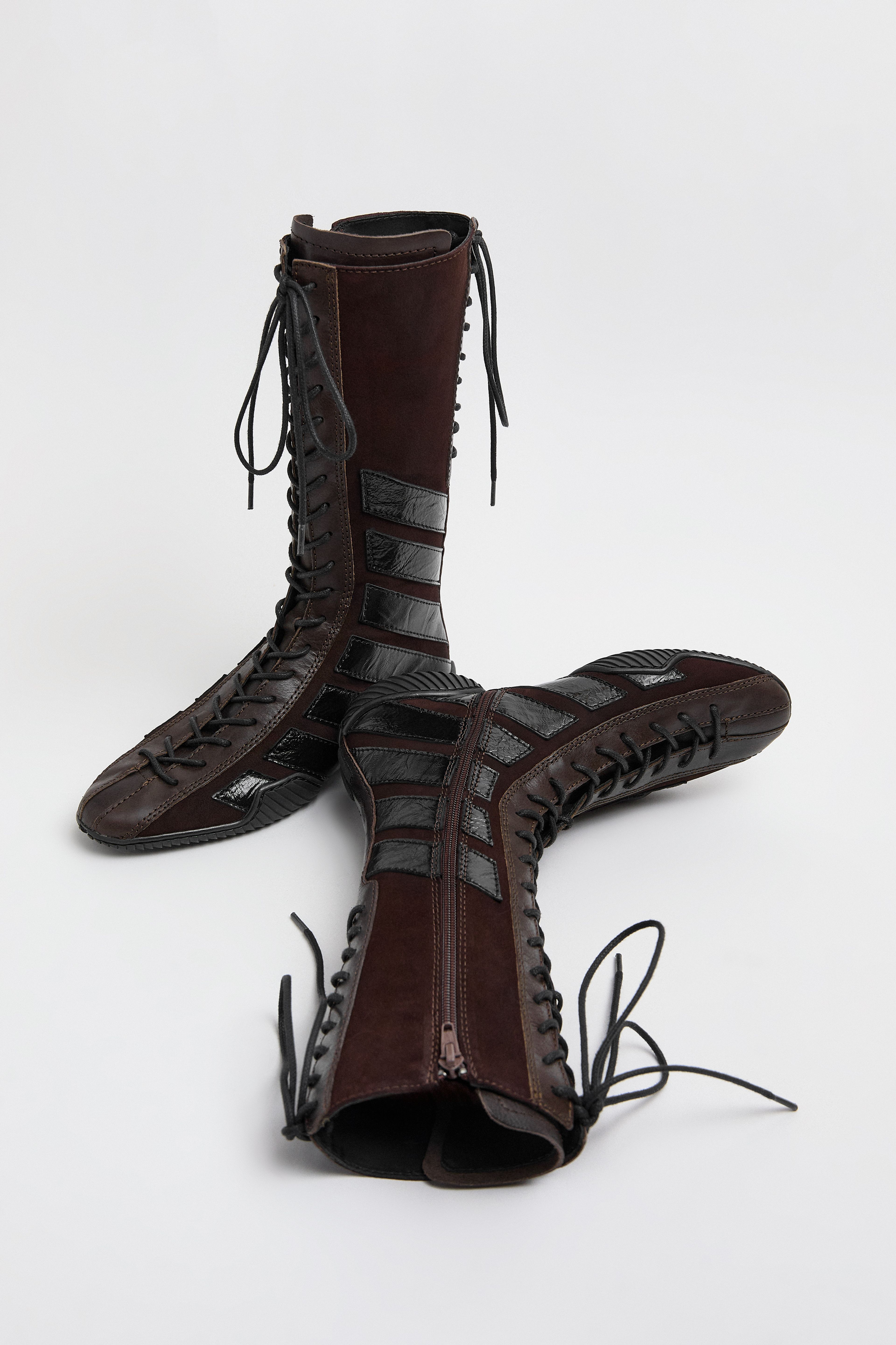 Imogen Boots - Brown Leather | Miista | Designed & Handmade in Europe