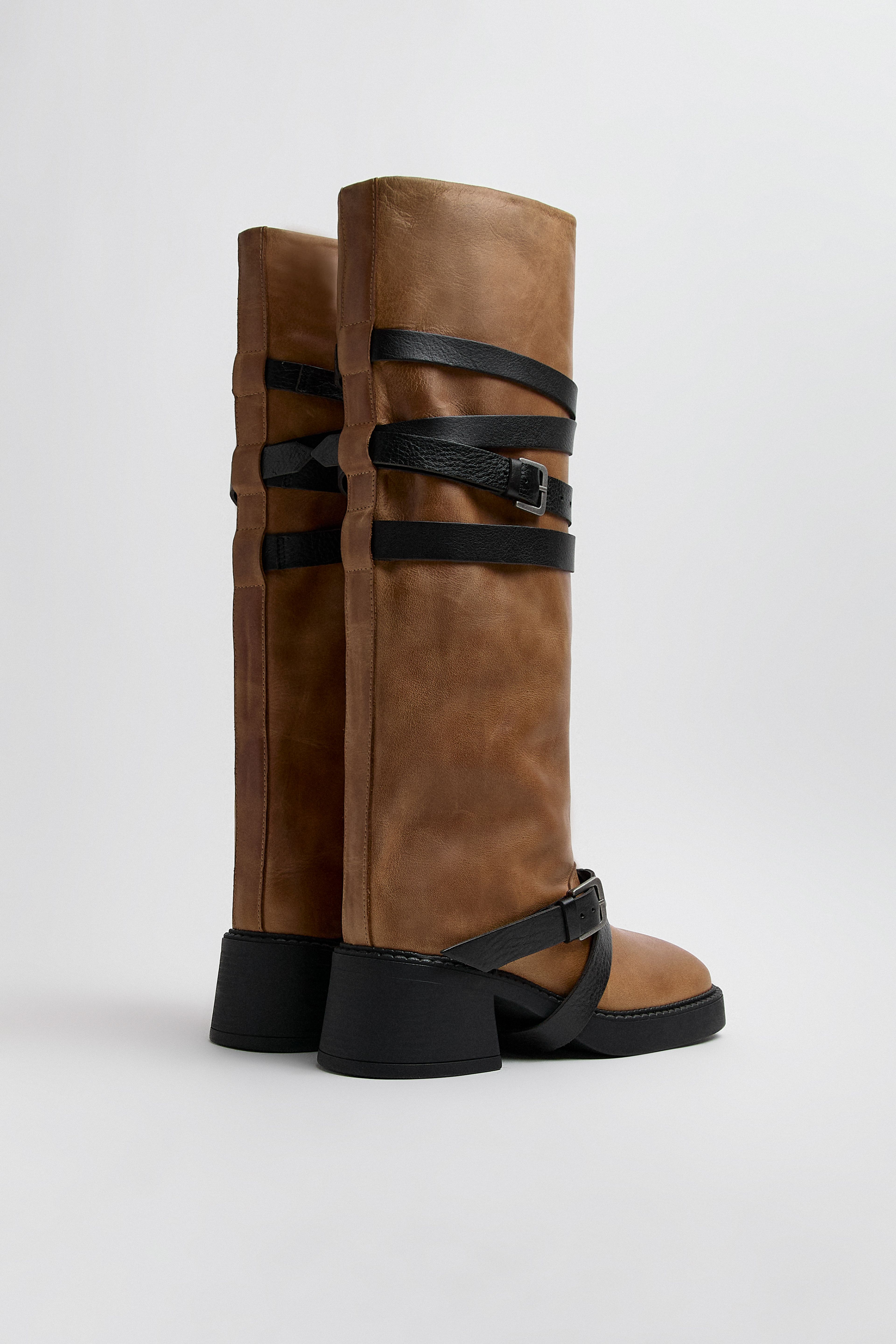 Katarzyna Boots - Tan Leather | Miista | Designed & Handmade in Europe