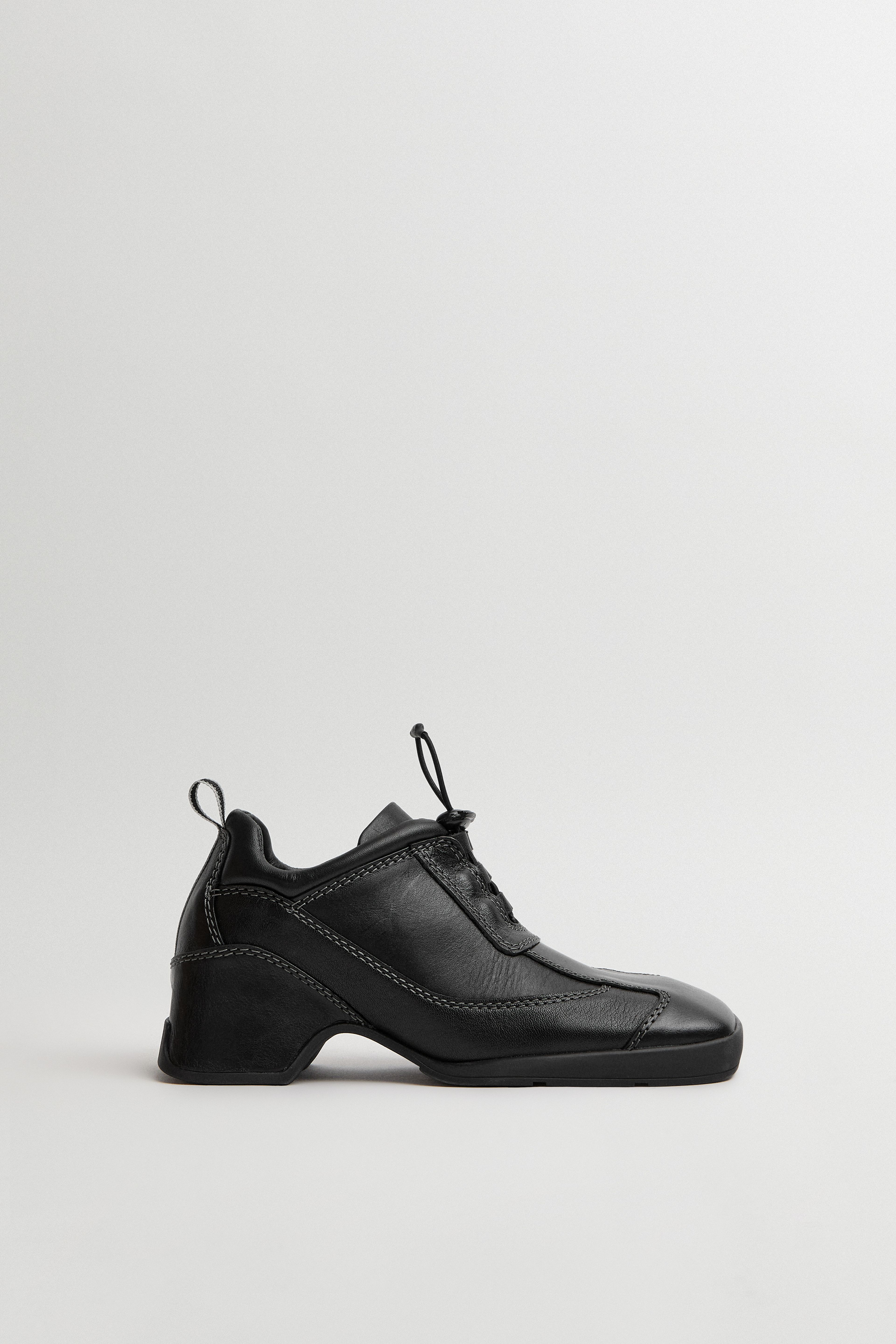 Shila Sneakers - Black Leather | Miista | Designed & Handmade in Europe