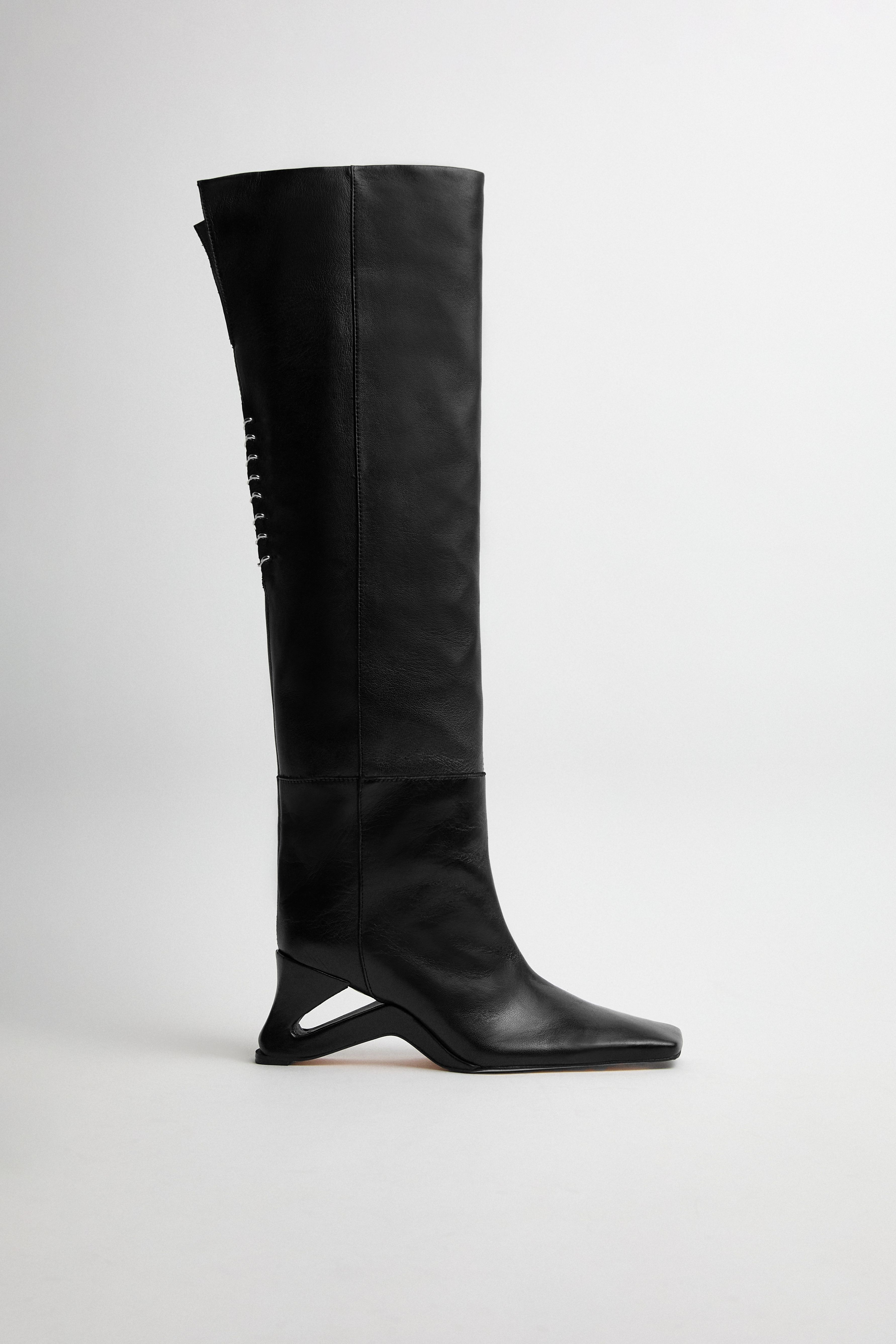 Leny Boots - Black Nappa Leather | Miista