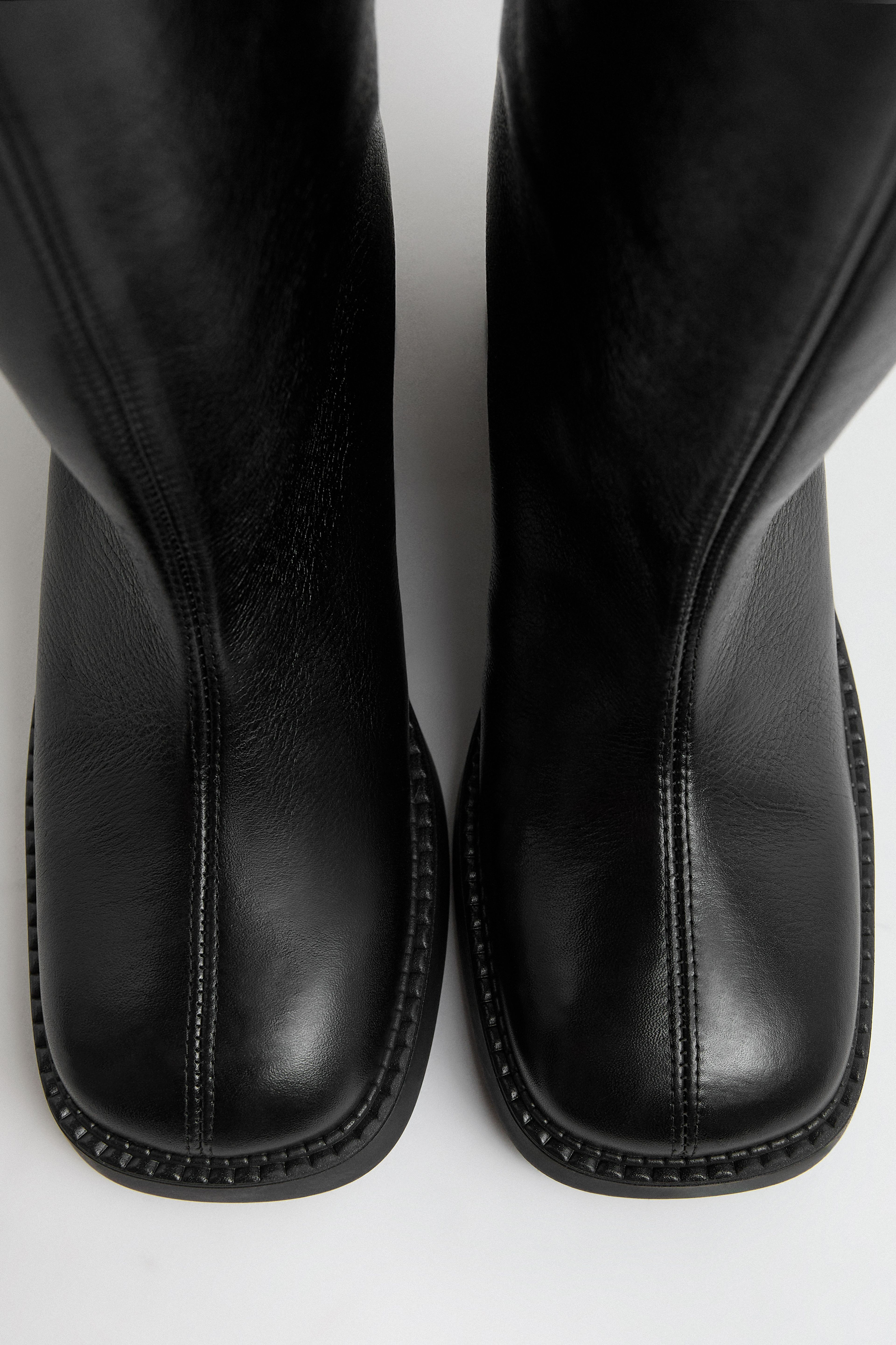 Izolda Boots - Black Leather | Miista | Designed & Handmade in Europe