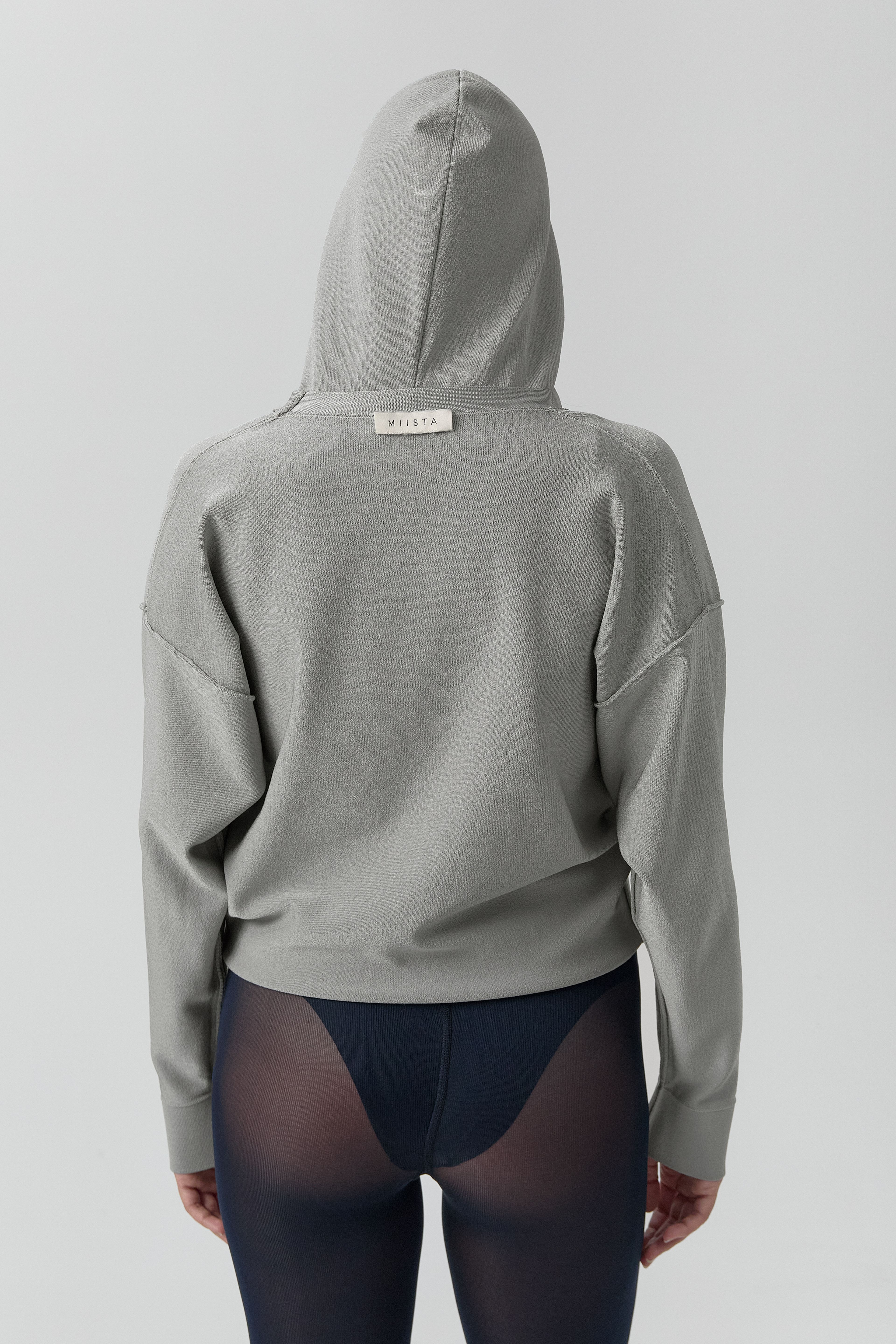 Ville Dress - Grey Viscose Knit | Miista | Designed & Handmade in Europe
