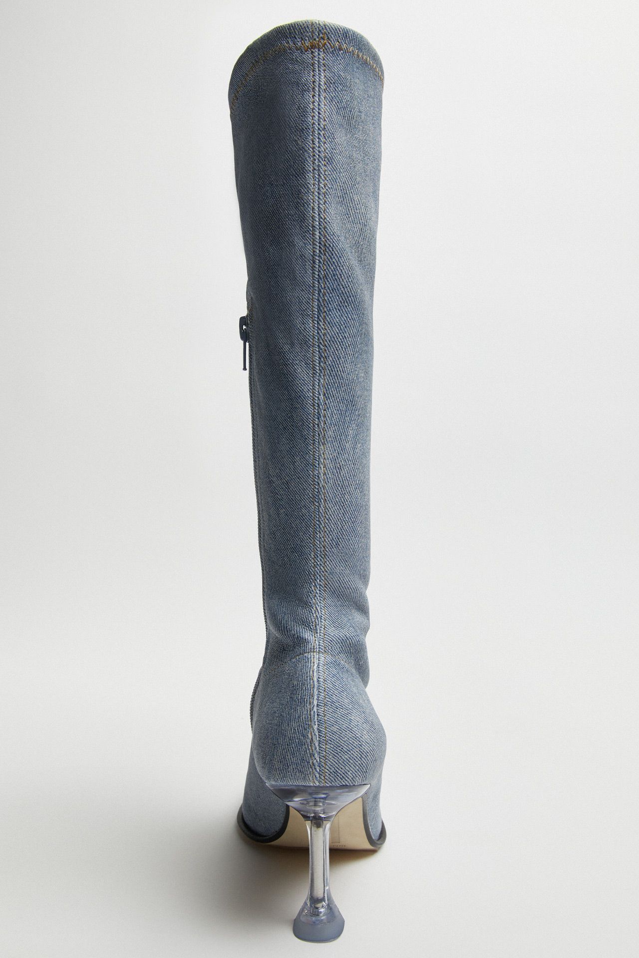 Carlita Denim Tall Boots | Miista Europe | Made in Spain
