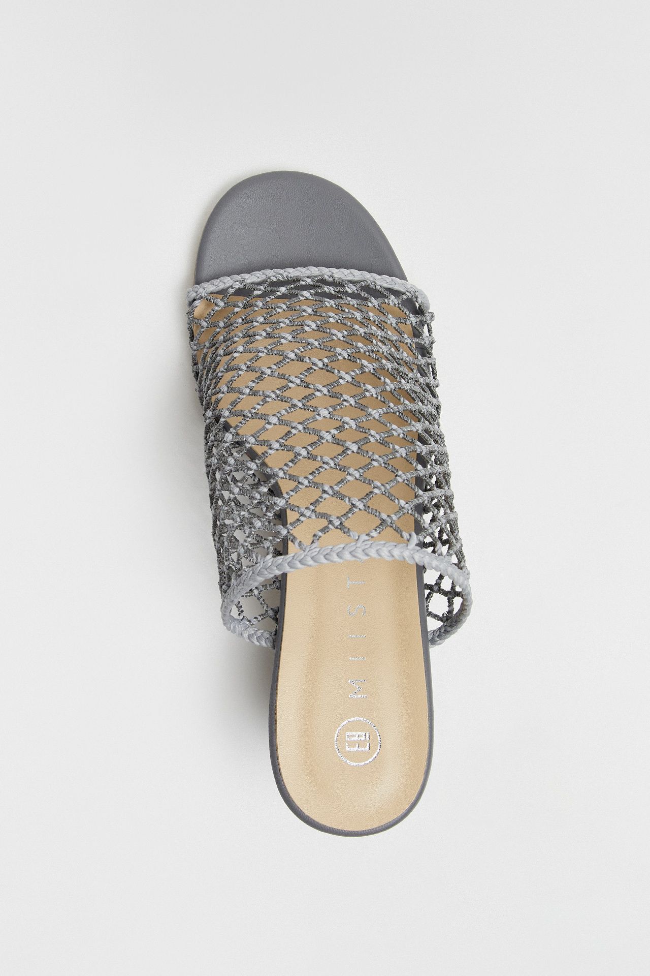 Marilia Grey Sandals | Miista