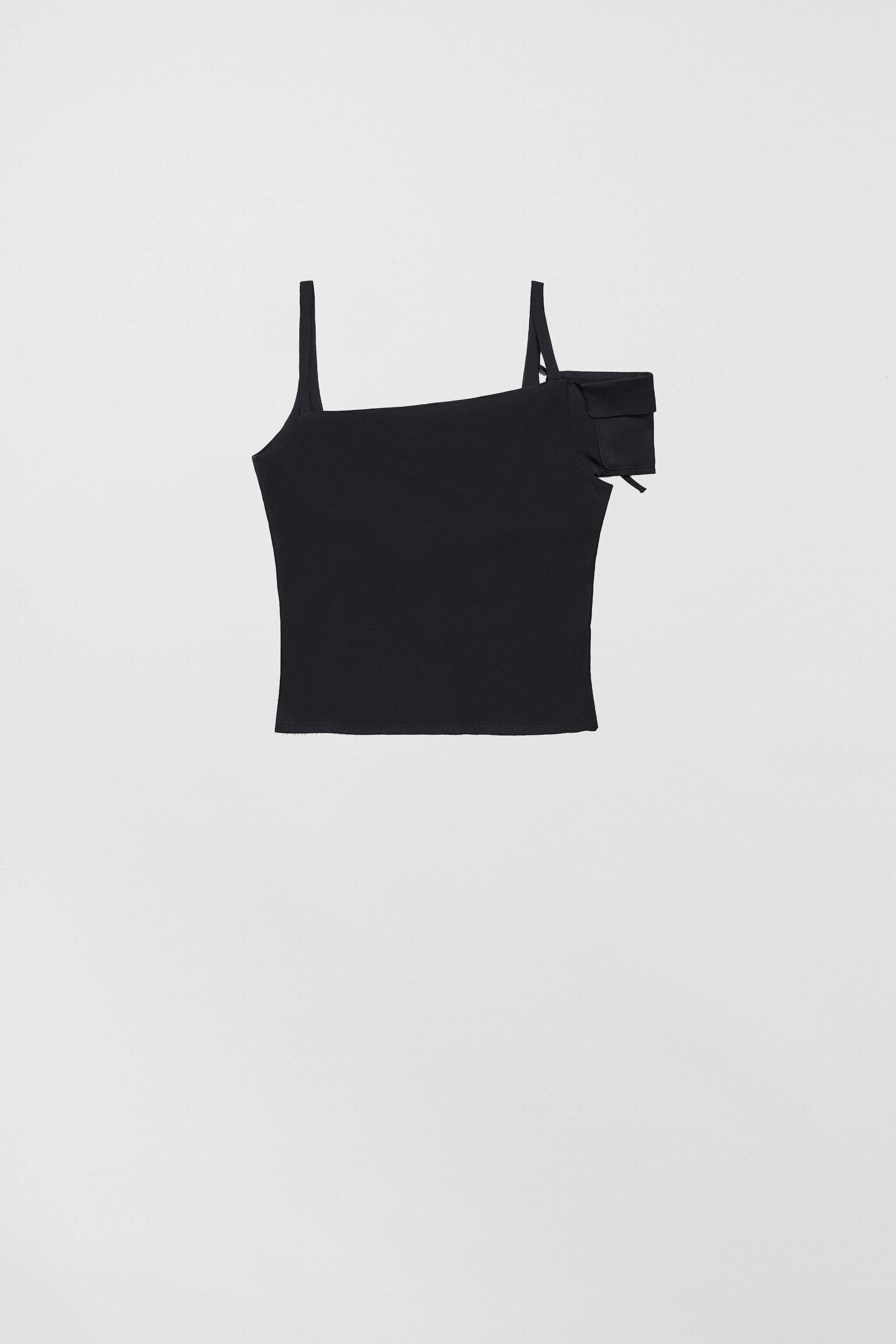 Blazie Black Top | Miista | Designed & Handmade in Europe