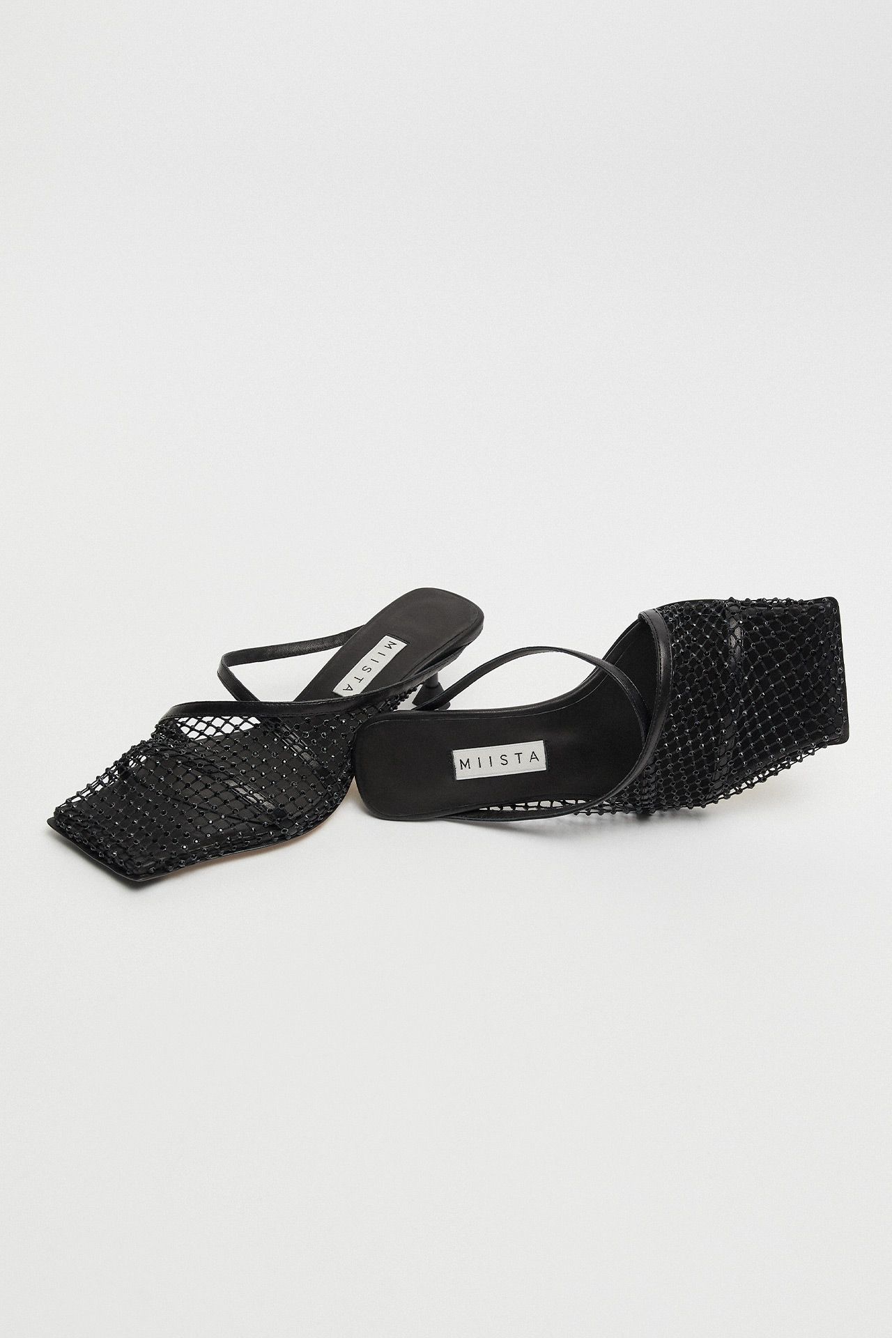 Neri Black Mules Miista