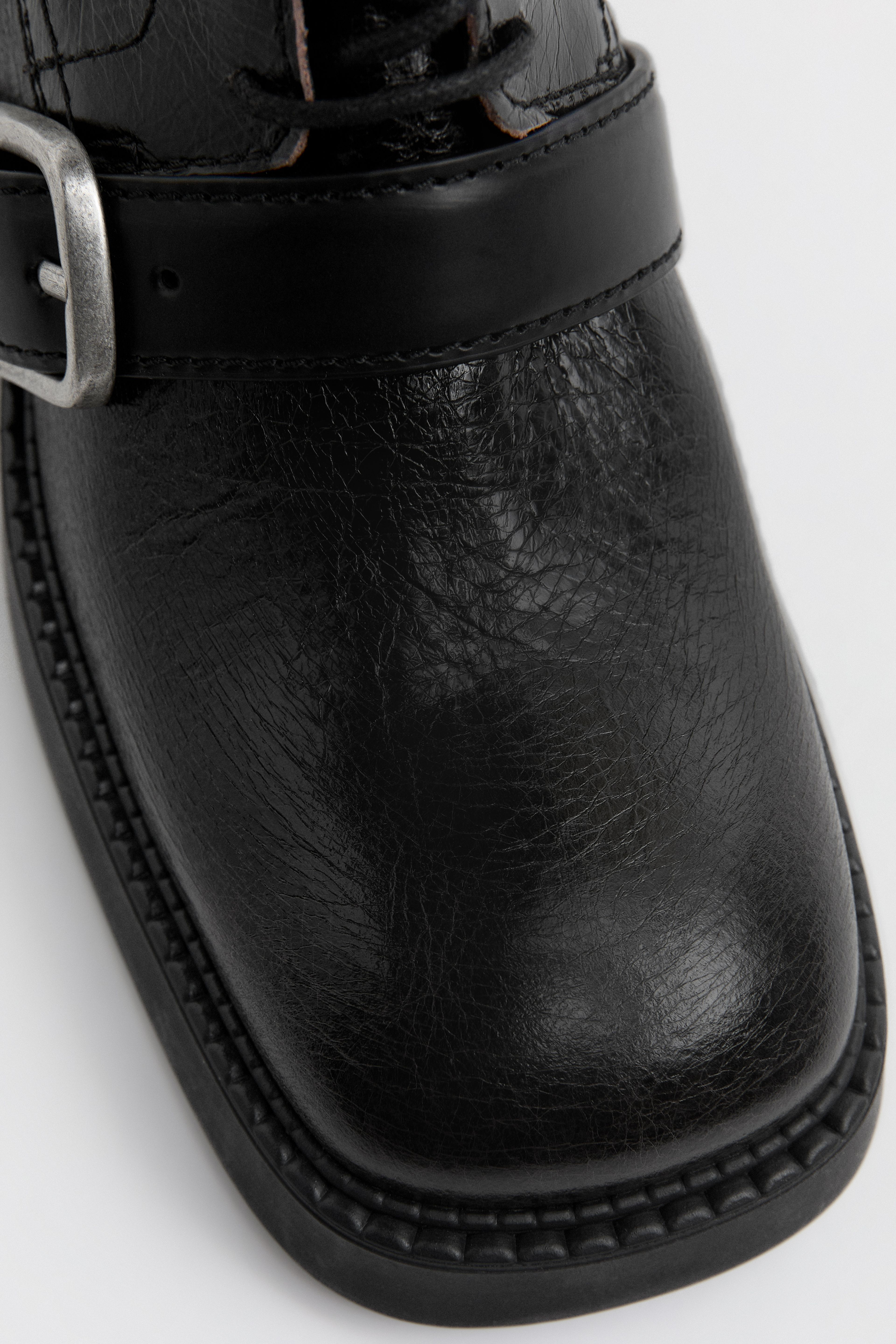 Iwona Boots - Black Leather | Miista | Designed & Handmade in Europe