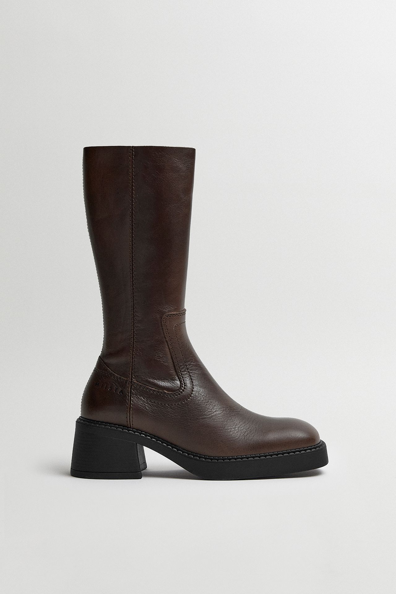 Marlies Brown Boots | Miista | Designed & Handmade in Europe