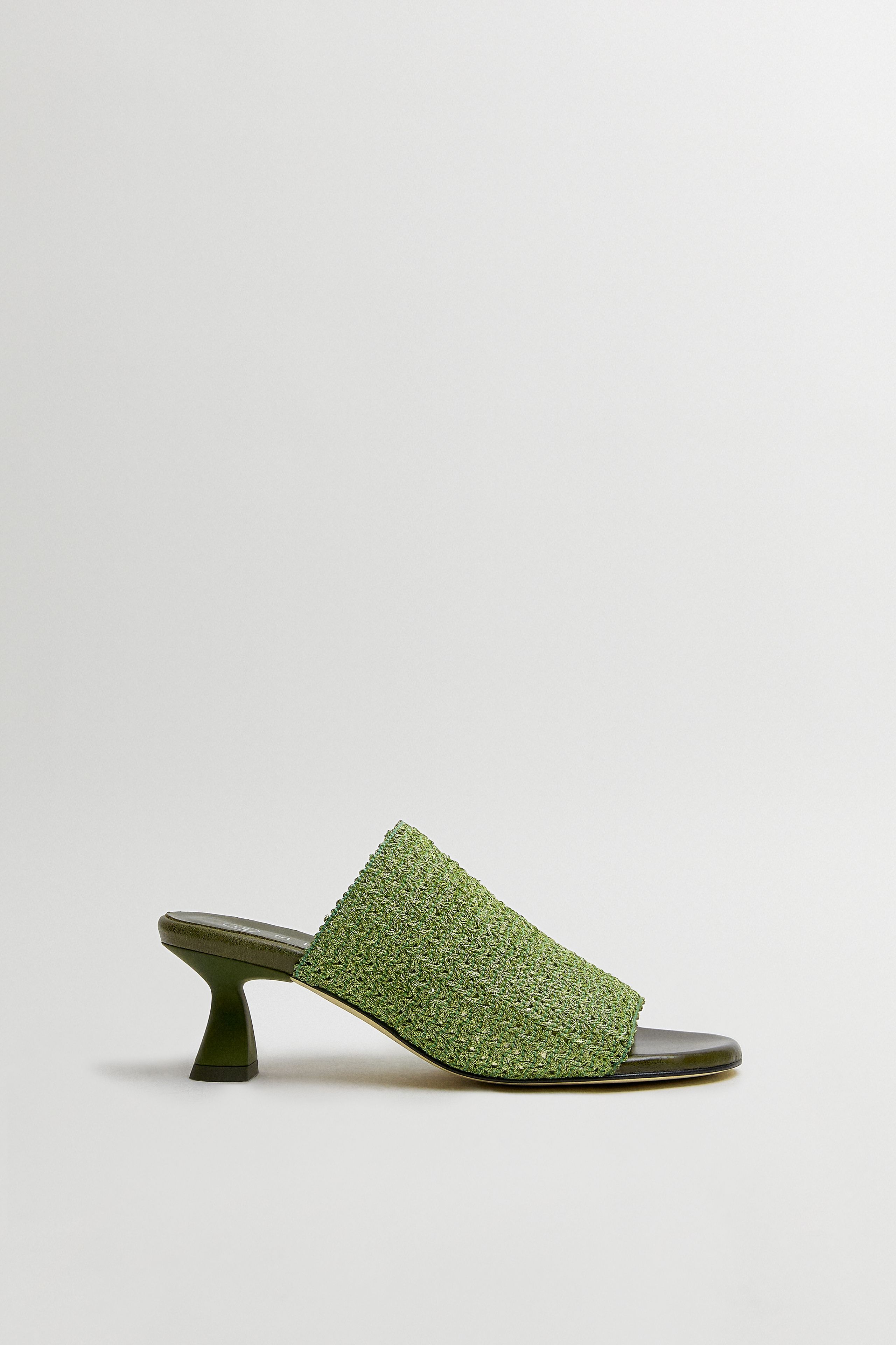 サンダル・ミュール MIISTA Women Sandals MI GREEN Marilia Metal Light Green Sandals | Miista