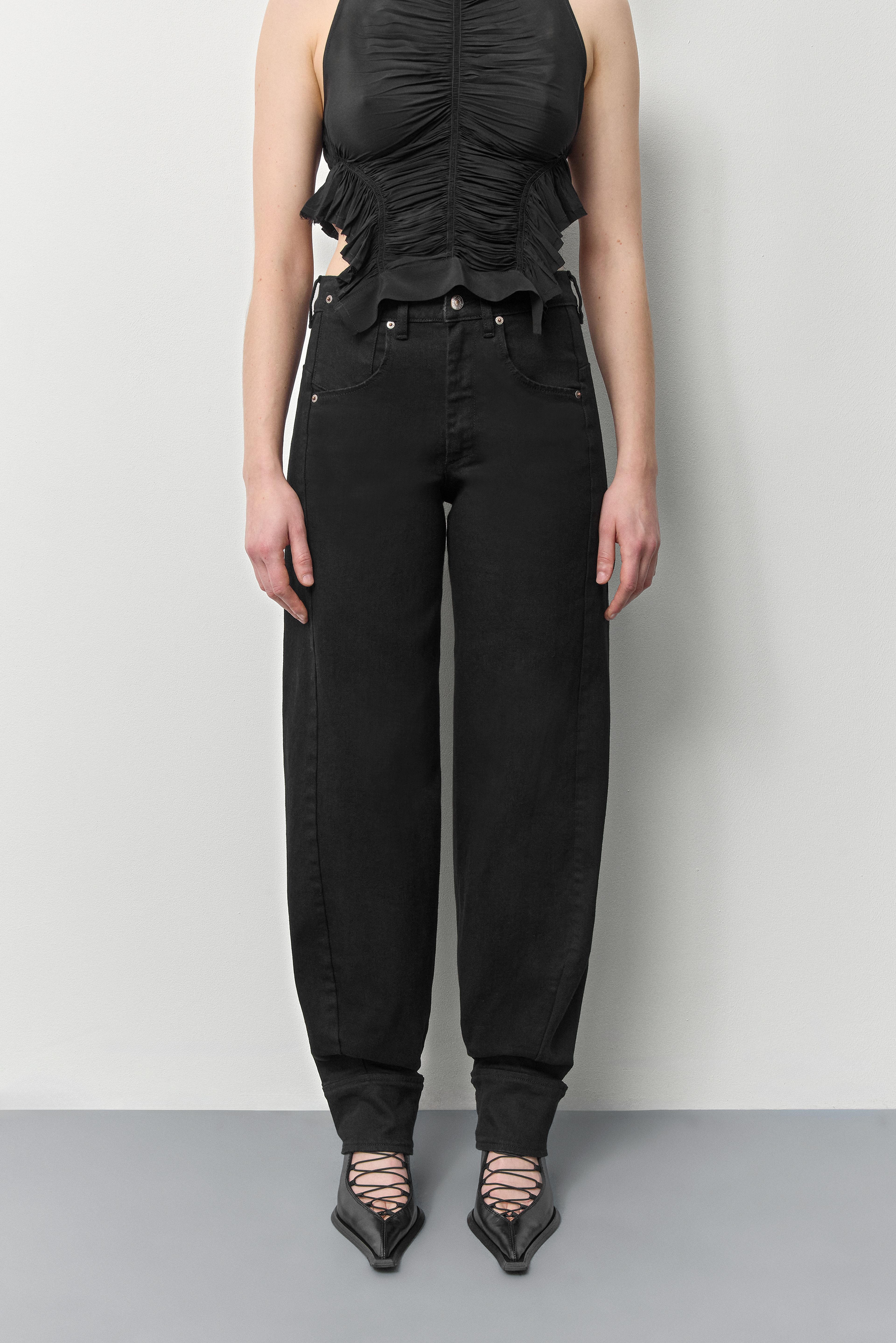 Onda Black Jeans | Miista | Designed & Handmade in Europe