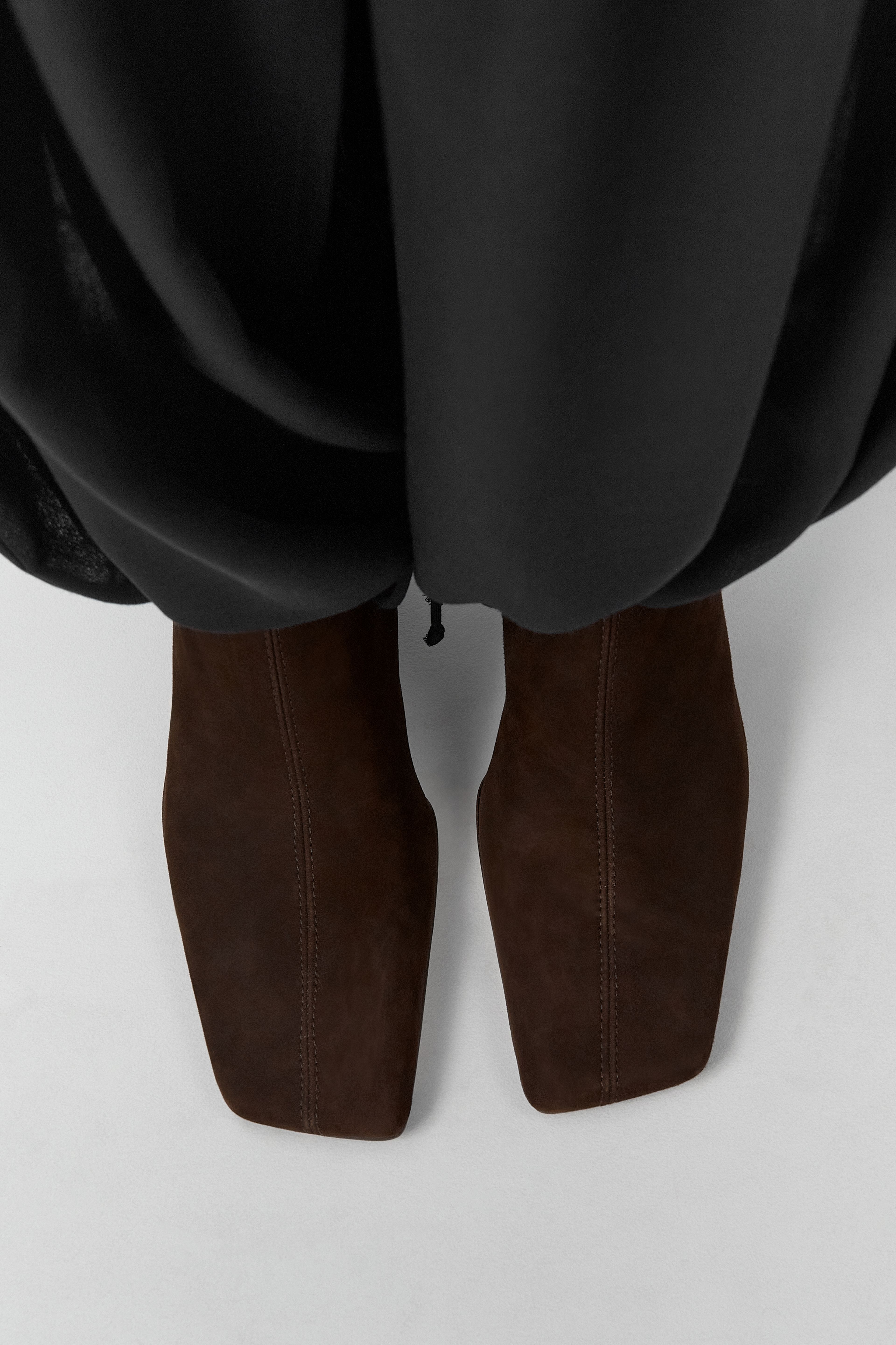 Sulay Boots - Dark Brown Suede Leather | Miista | Designed & Handmade in Europe