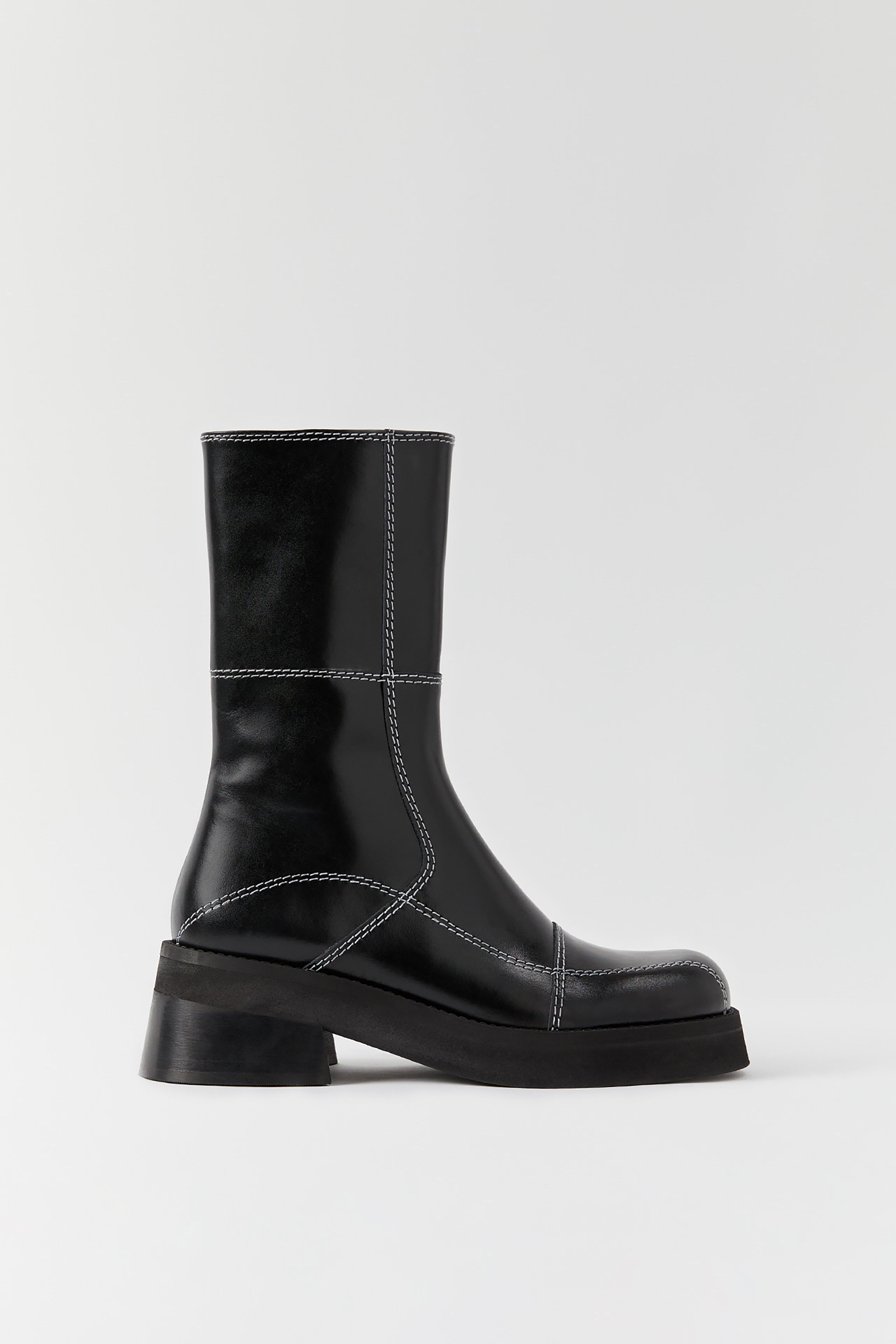 ★Miista★ ブラック Flabia ブーツ Miista Black Flabia Boots MIISTA