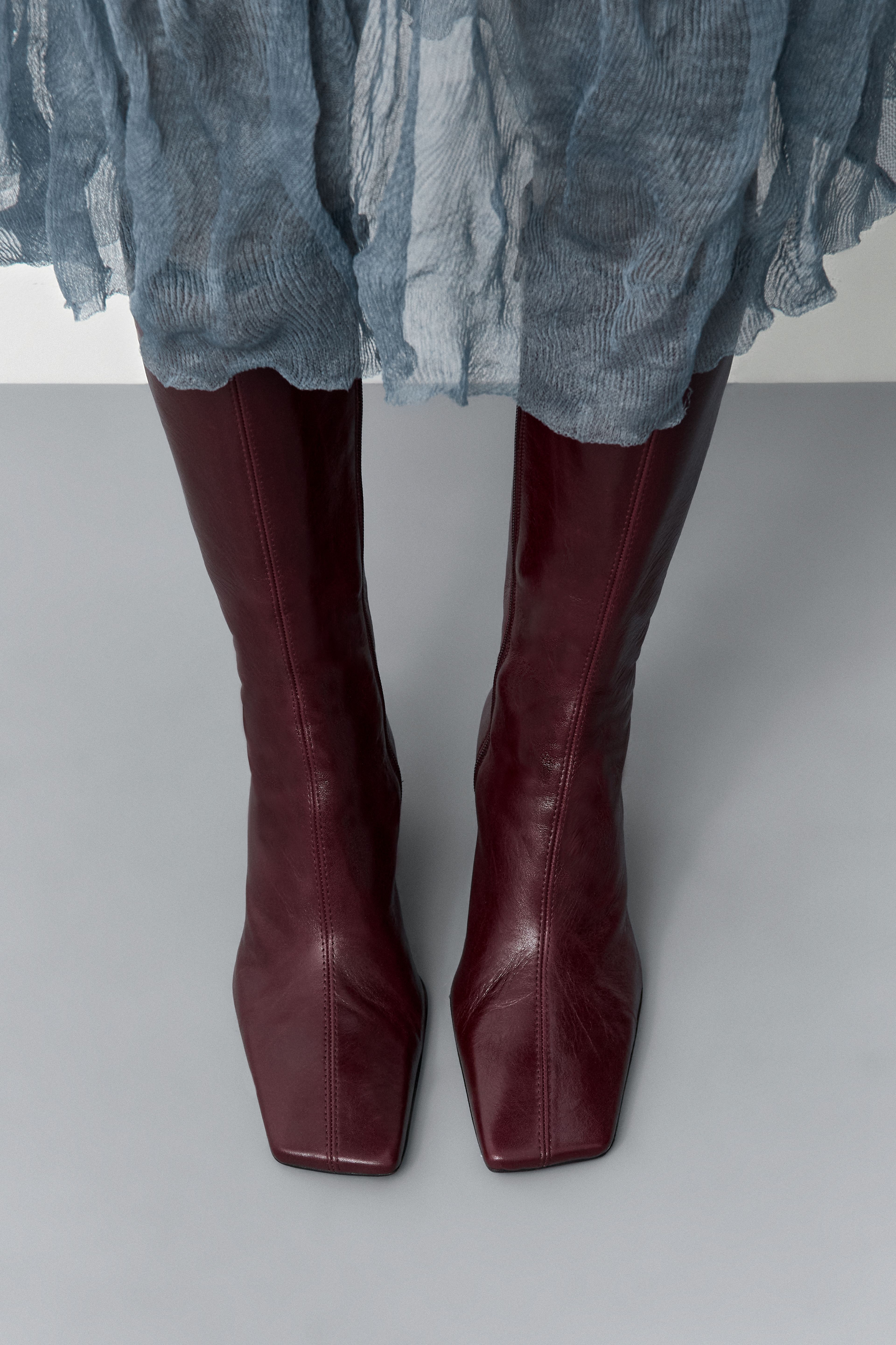 Robin Burgundy Boots | Miista | Designed & Handmade in Europe