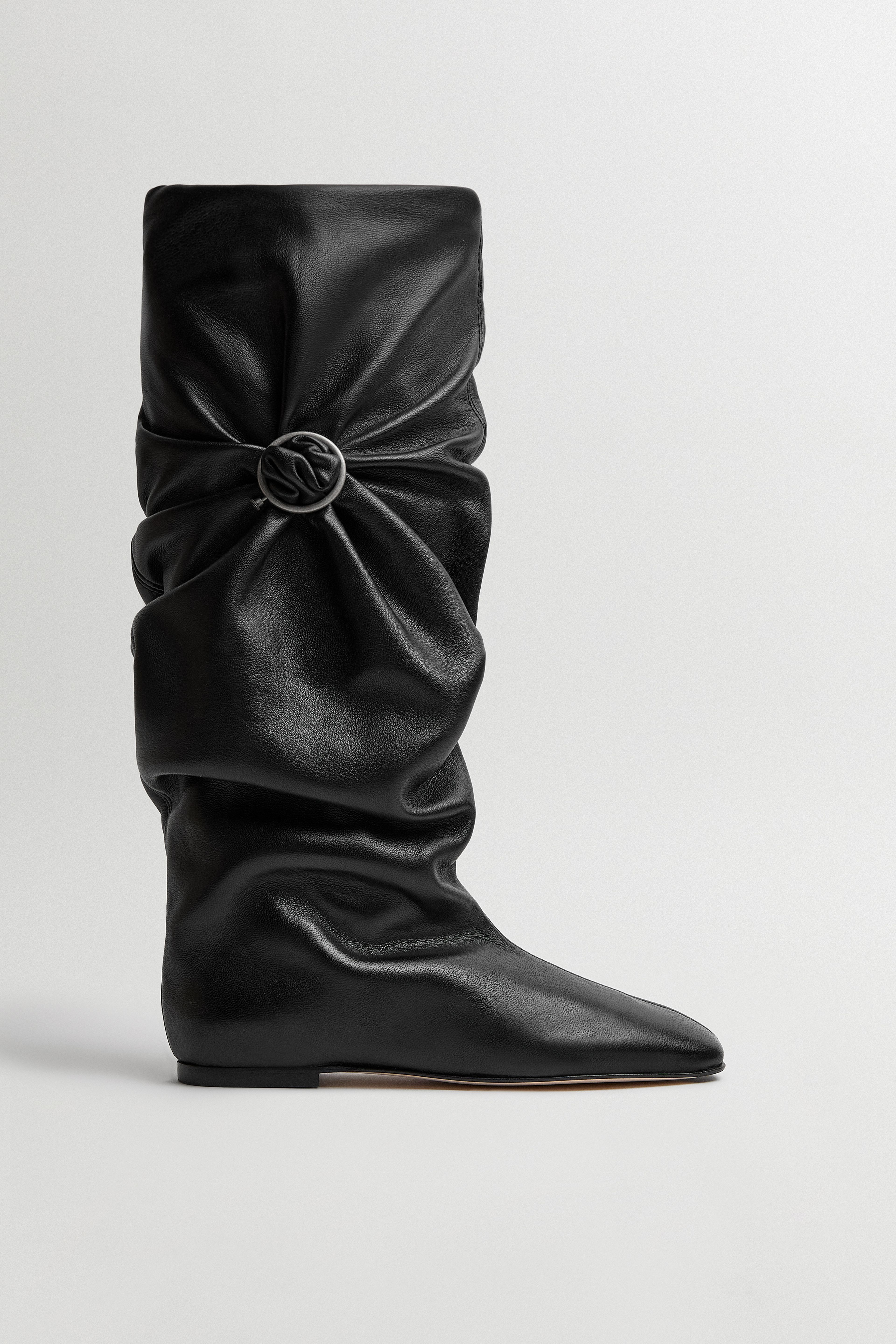 Evi Boots - Black Leather | Miista | Designed & Handmade in Europe