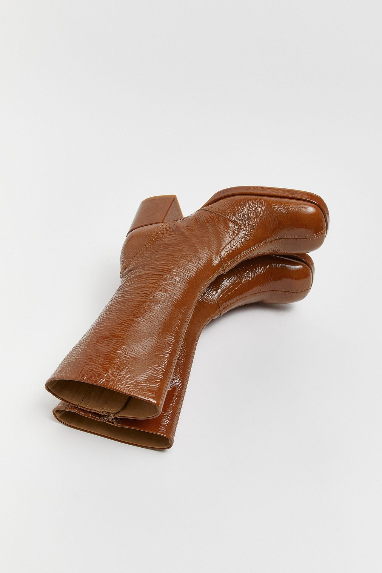 Cass Light Brown Boots | Miista