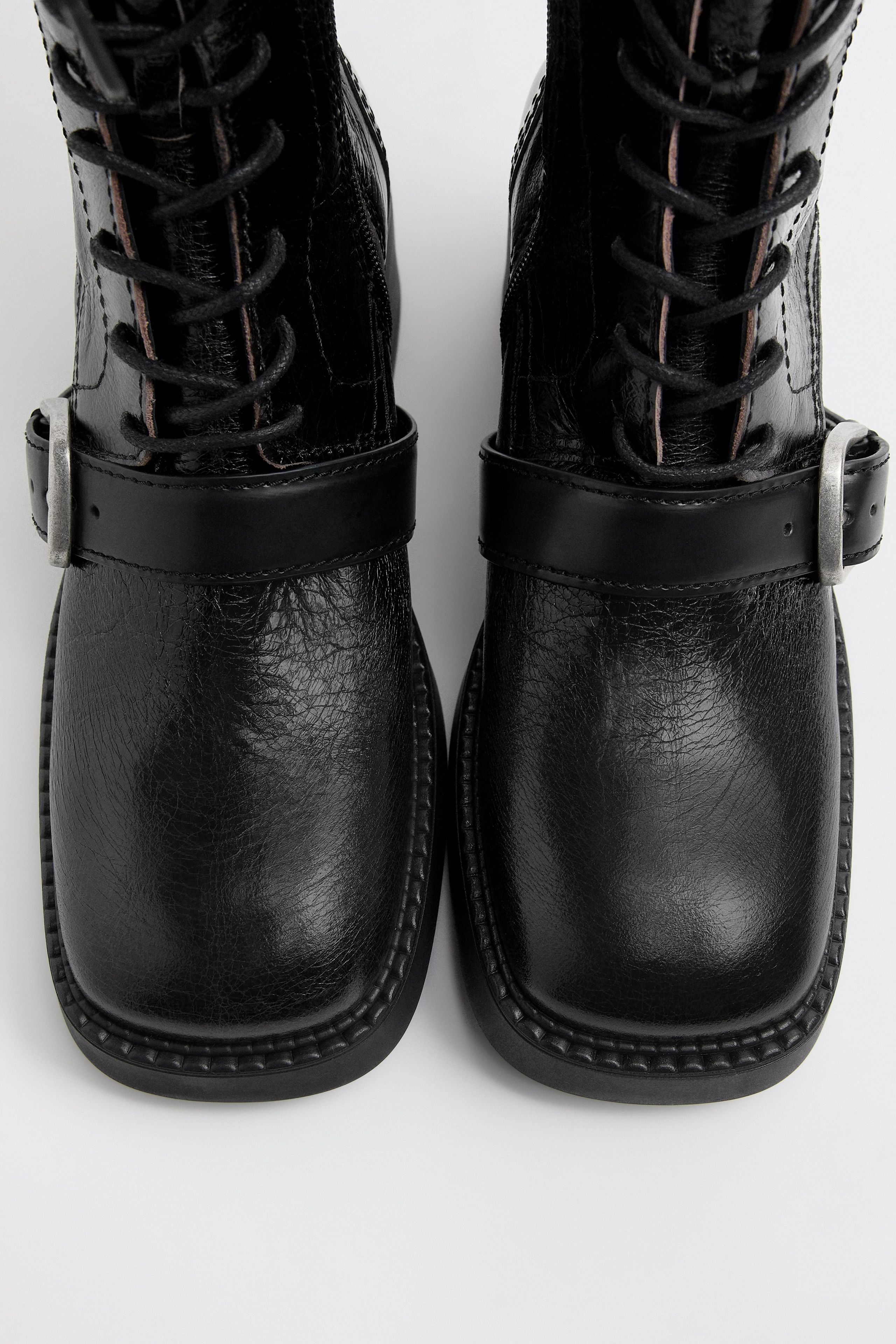 Iwona Boots - Black Leather | Miista