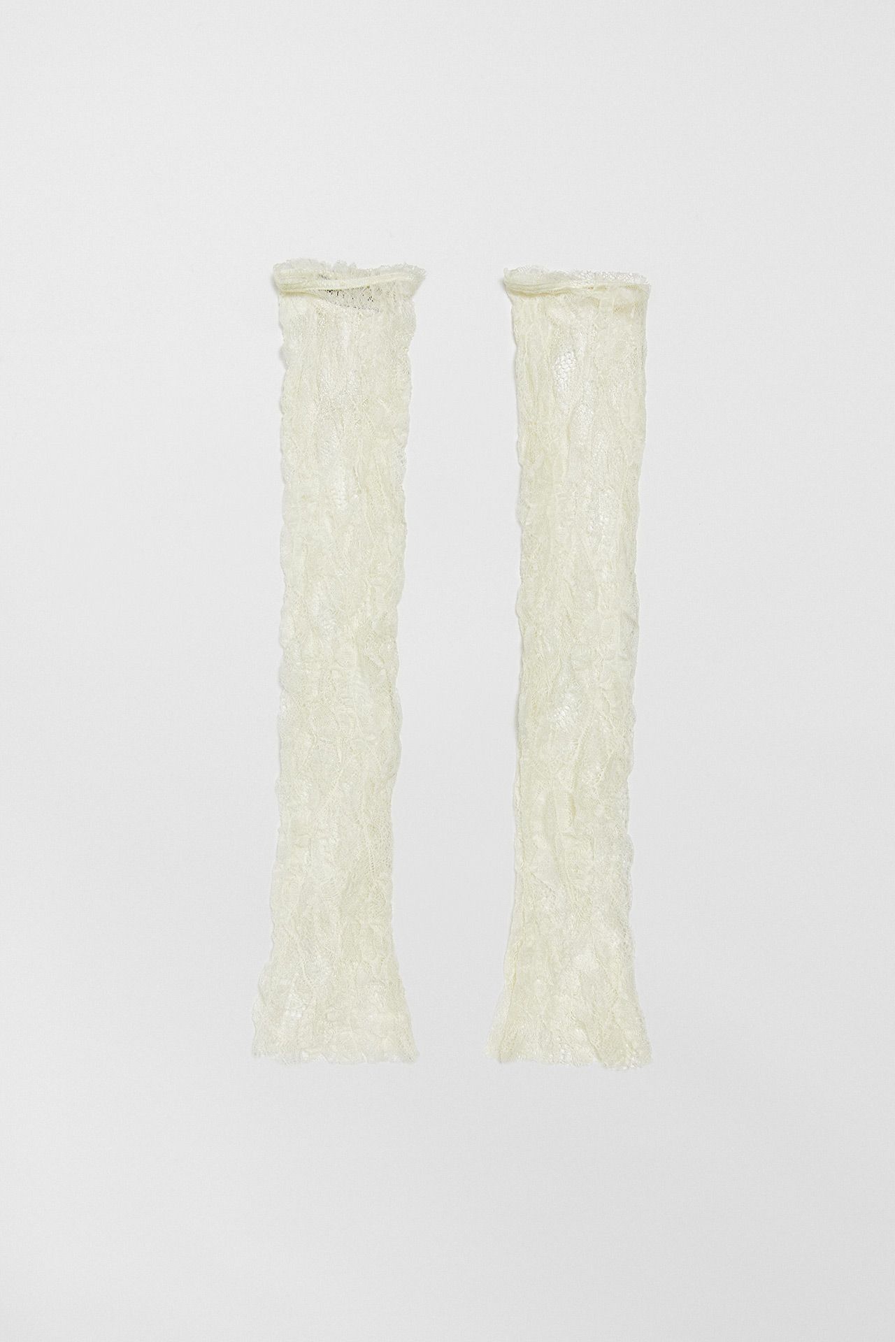 Elettra Lace Beige Sleeves | Miista Europe | Made In Spain