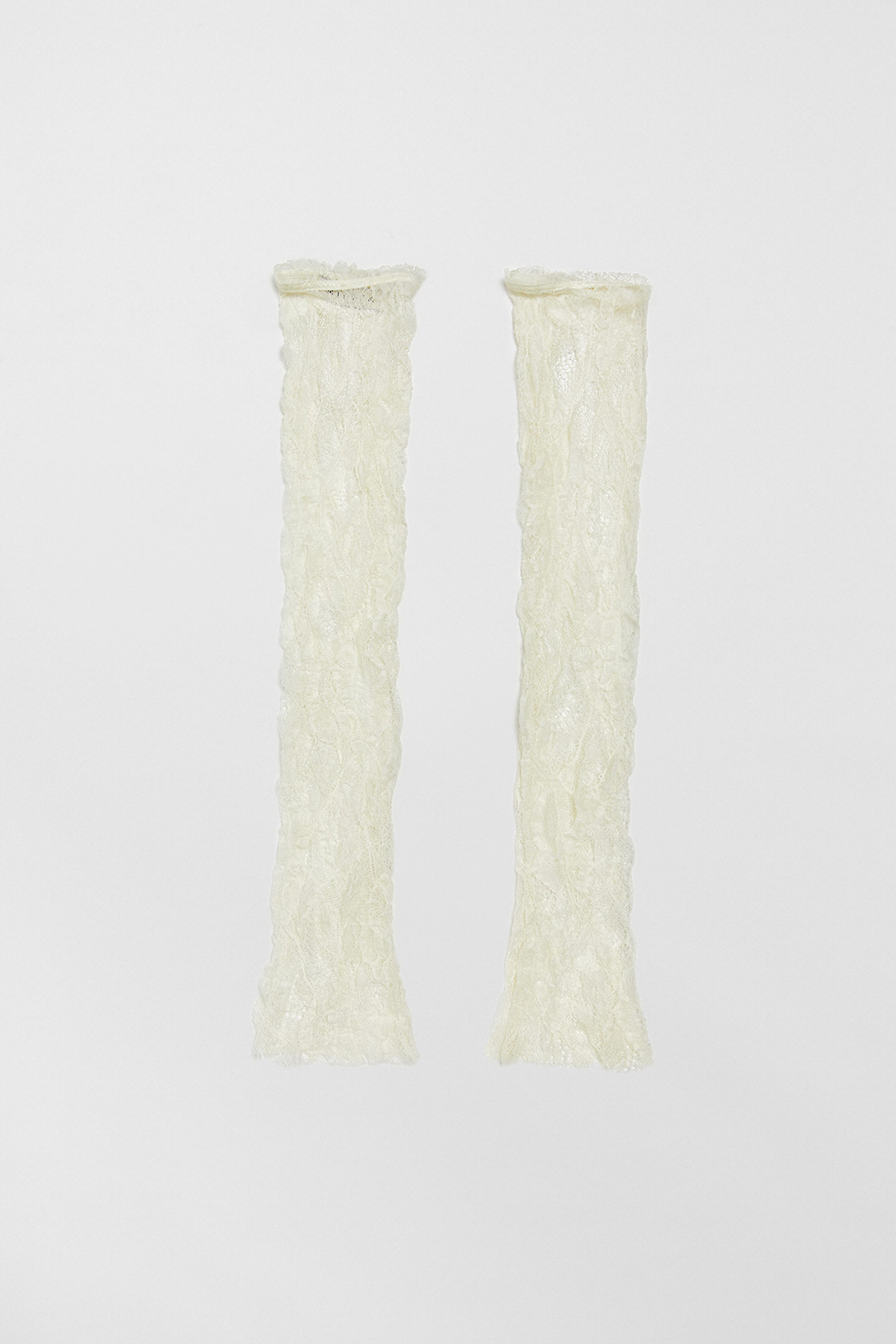 Elettra Lace Beige Sleeves | Miista Europe | Made In Spain