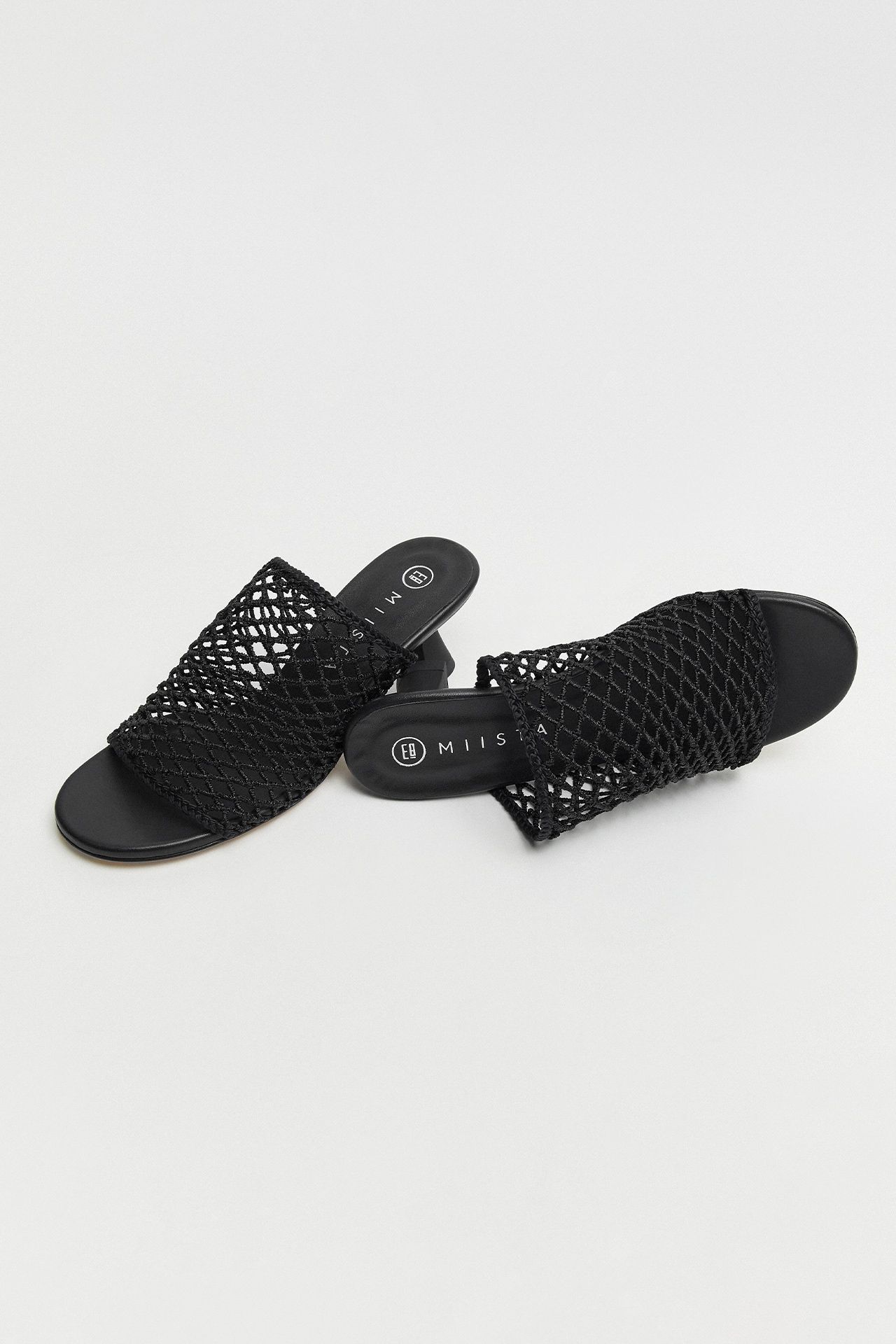 Marilia Black Sandals | Miista Europe | Made in Portugal