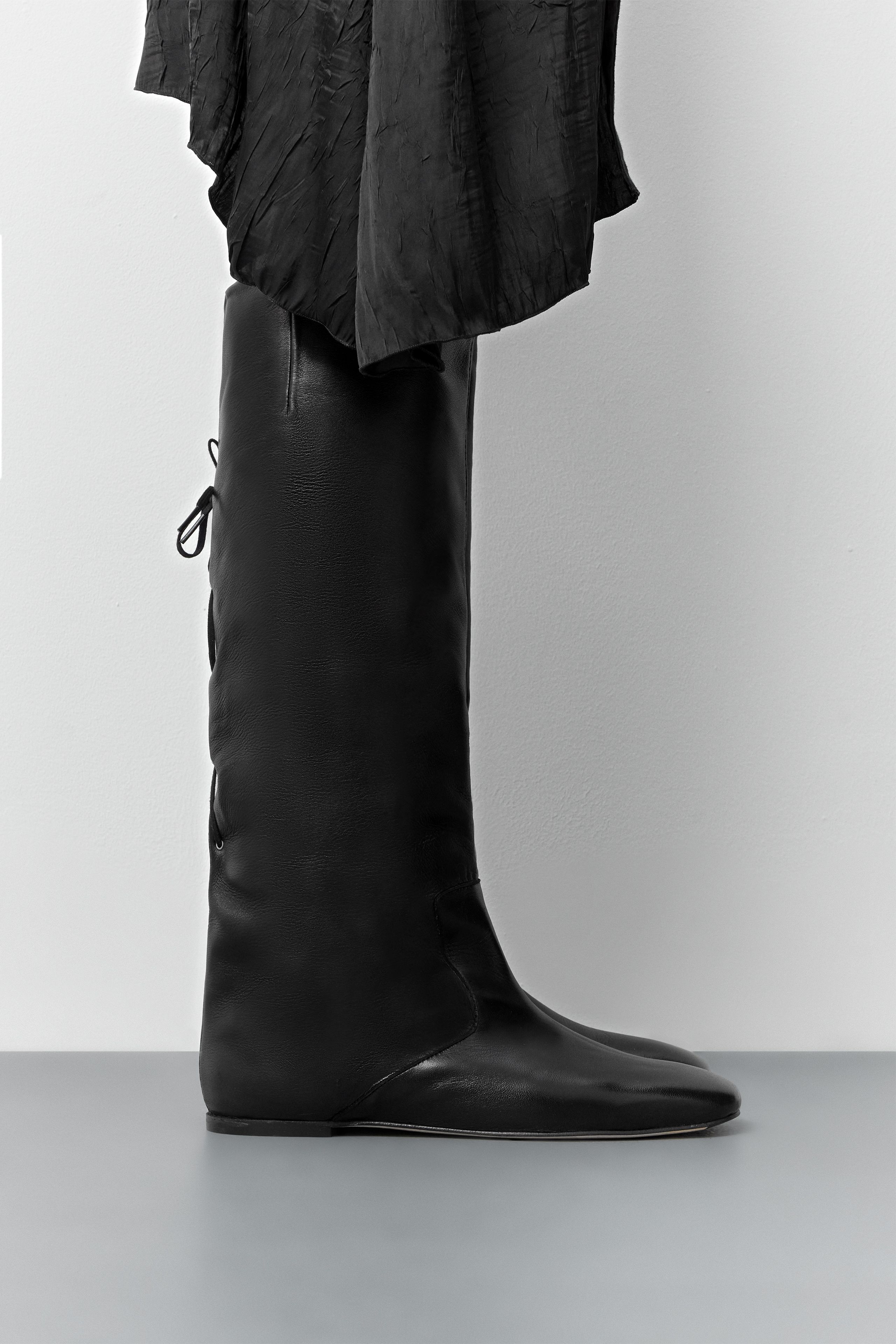 Karola Boots - Black Nappa Leather | Miista