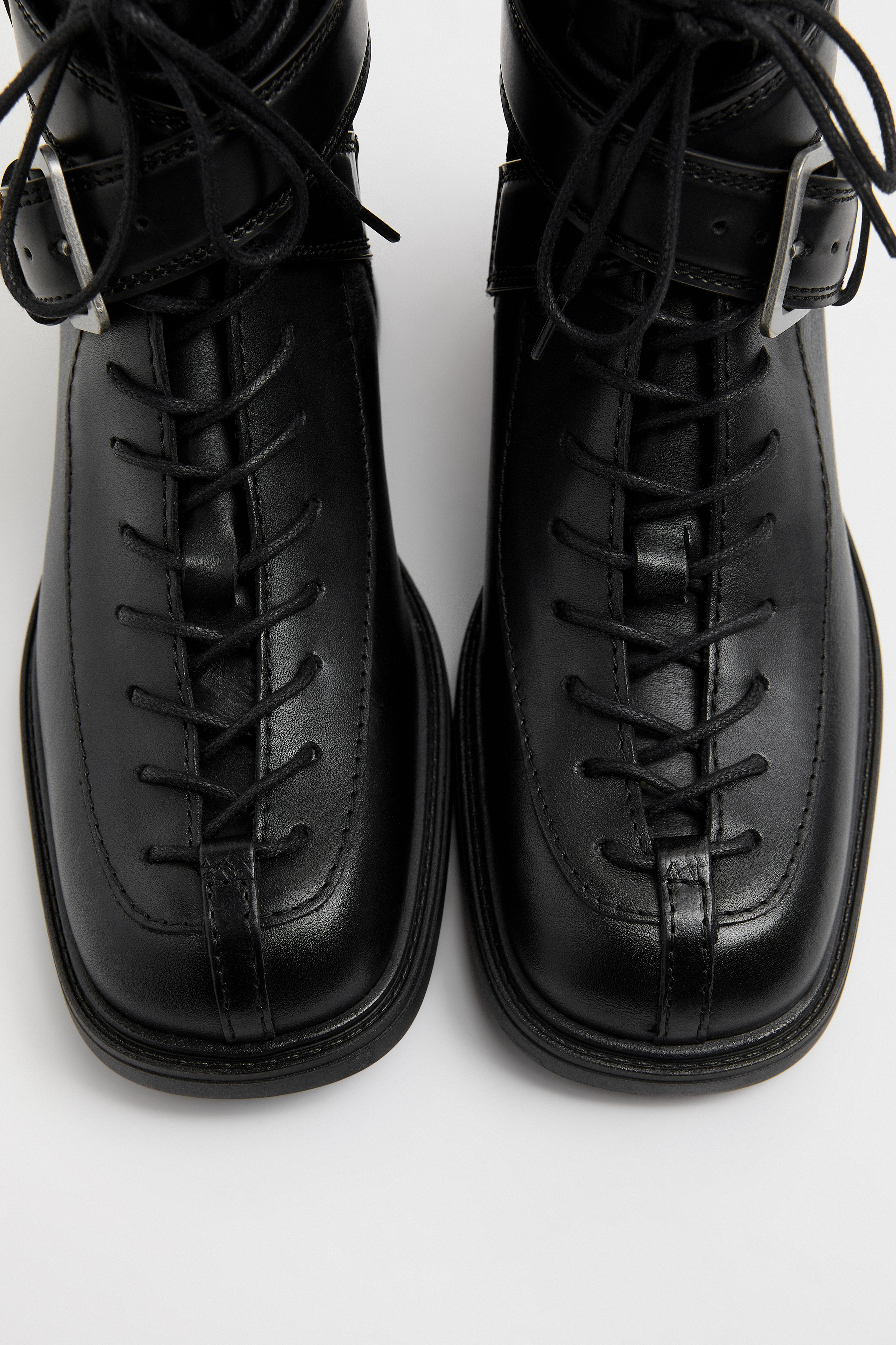 Licia Boots - Black Leather | Miista | Designed & Handmade in Europe