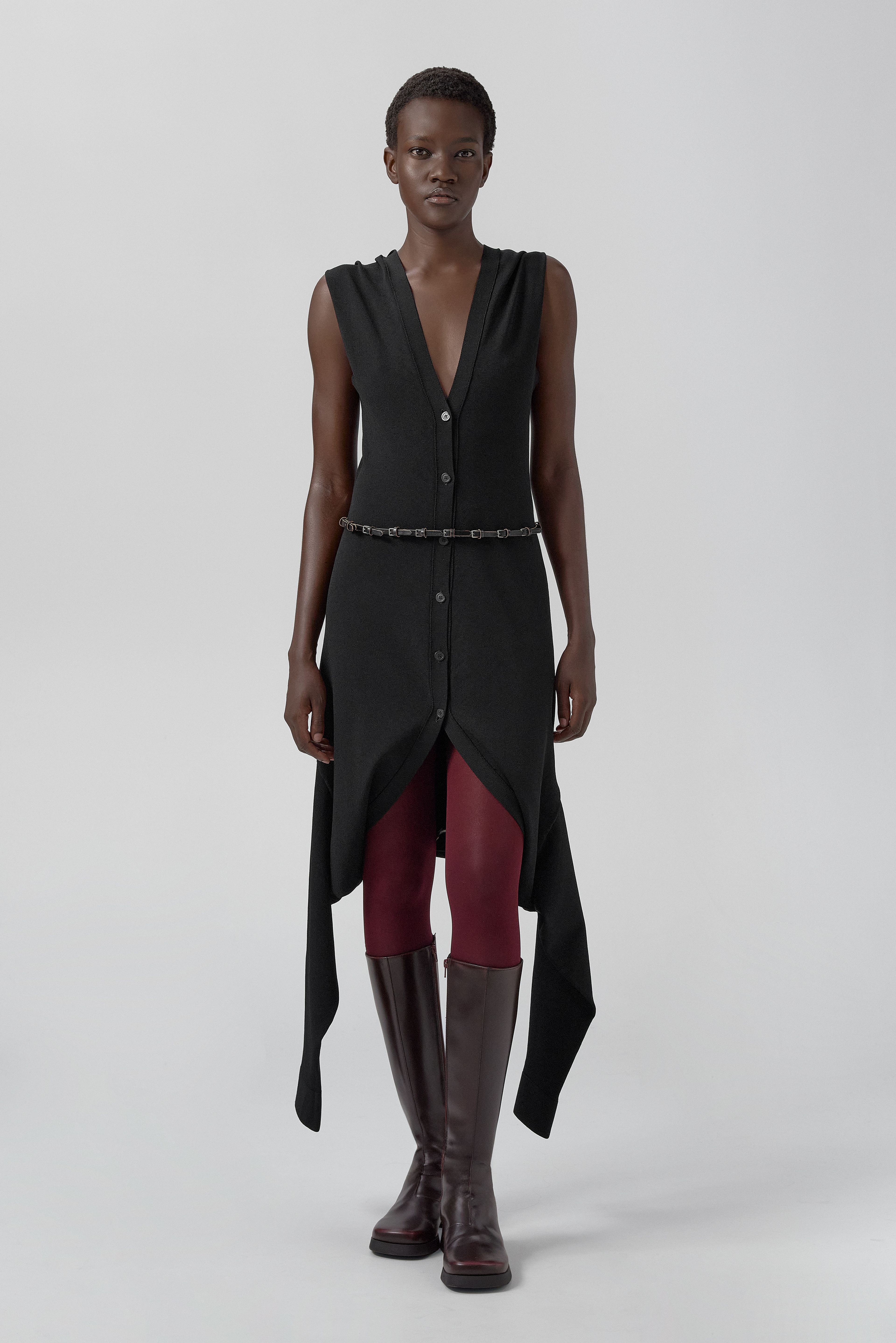 Brunildha Boots - Burgundy Shiny Leather | Miista | Designed & Handmade in Europe