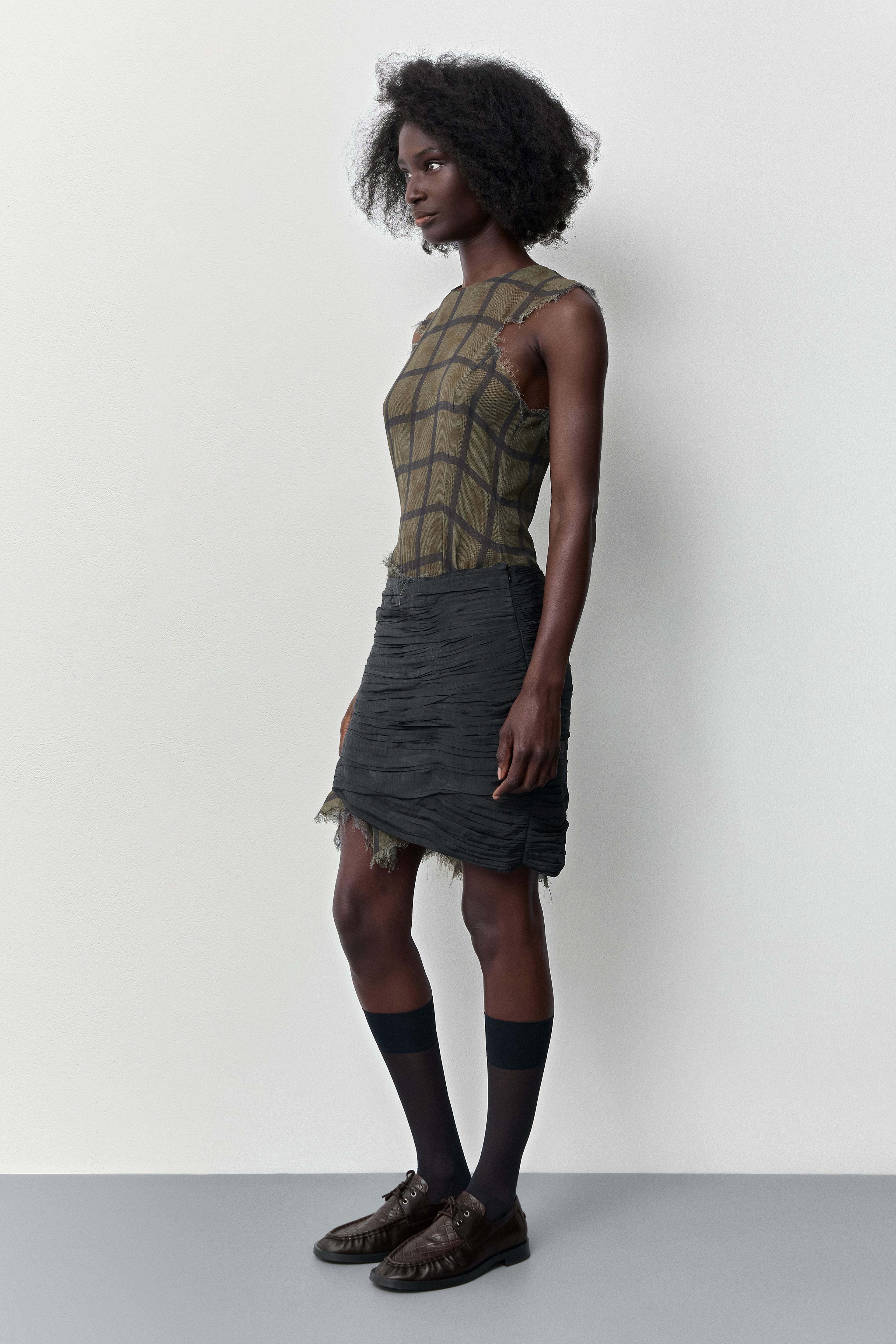 Ferity Knot Black Skirt | Miista | Designed & Handmade in Europe
