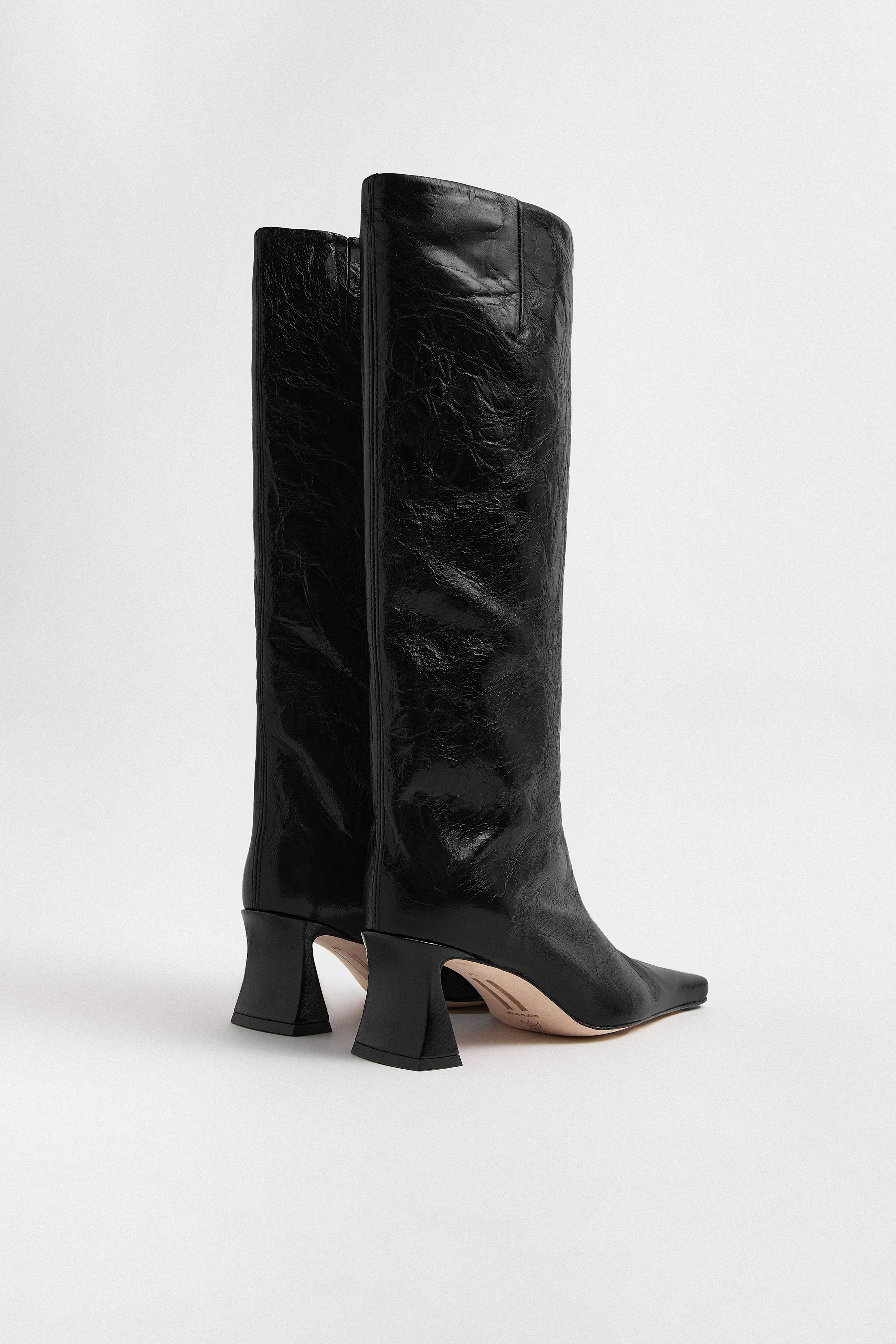 Bluma Black Tall Boots | Miista | Designed & Handmade in Europe