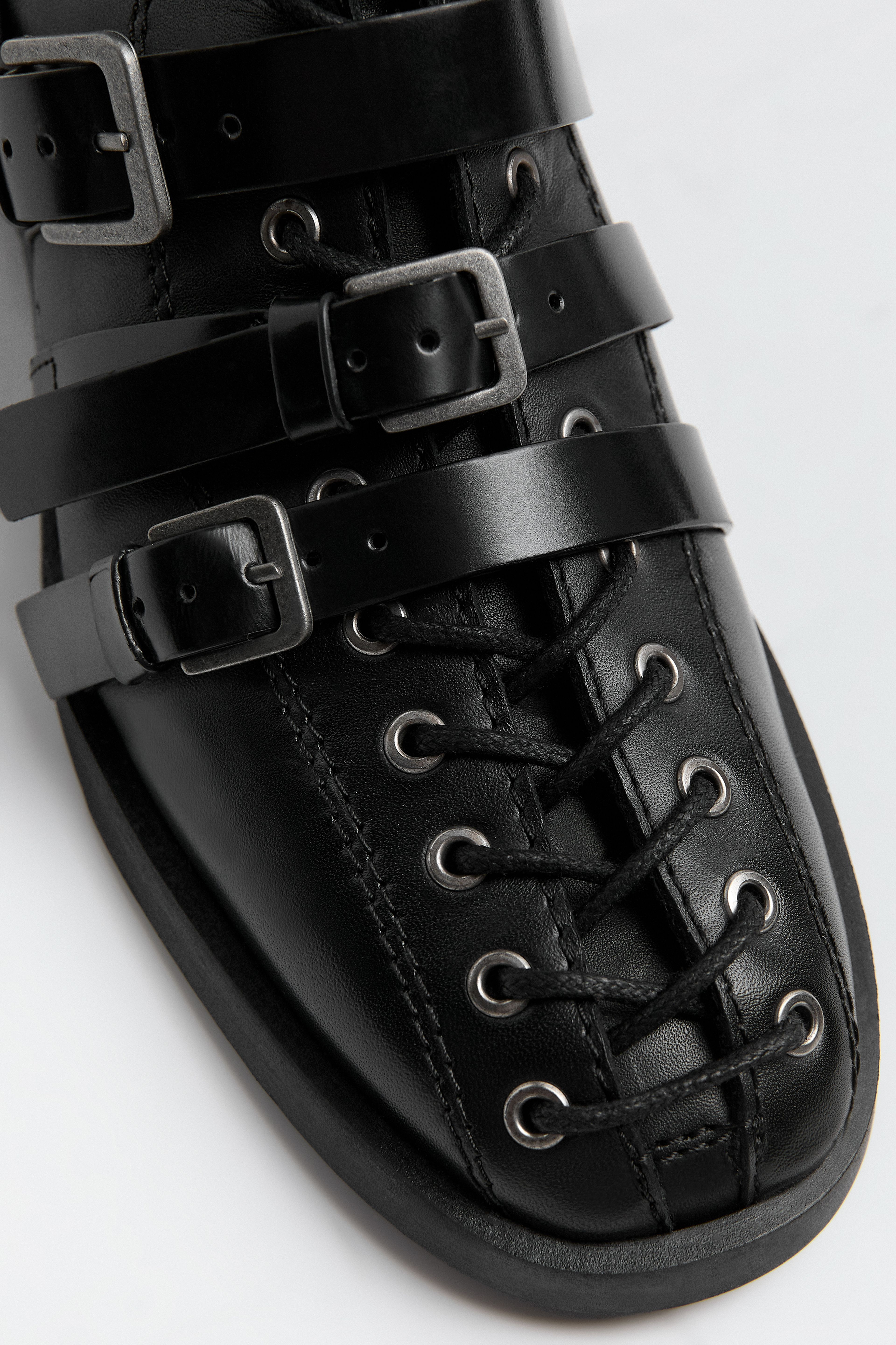 Theresia Boots - Black Leather | Miista | Designed & Handmade in Europe